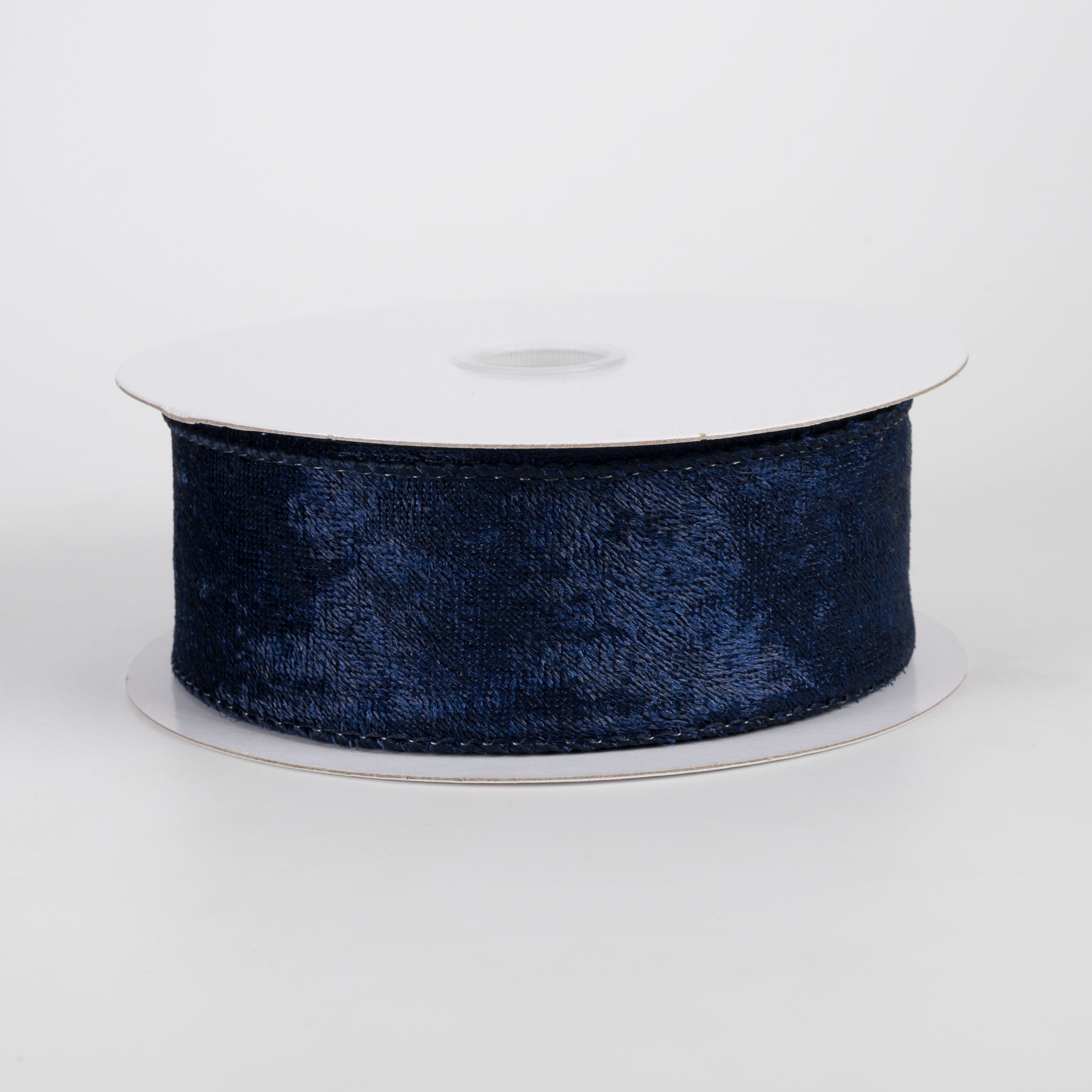 1.5" Lush Velvet Ribbon: Navy Blue (10 Yards) Item Number: 72430-09-27