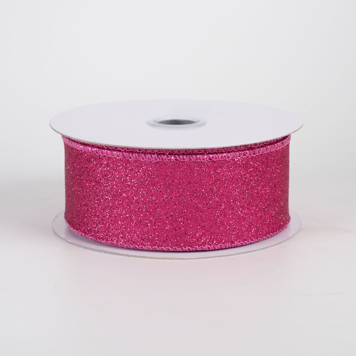 1.5" Shimmer Glitter Ribbon: Hot Pink (10 Yards) Item Number: RGC159611