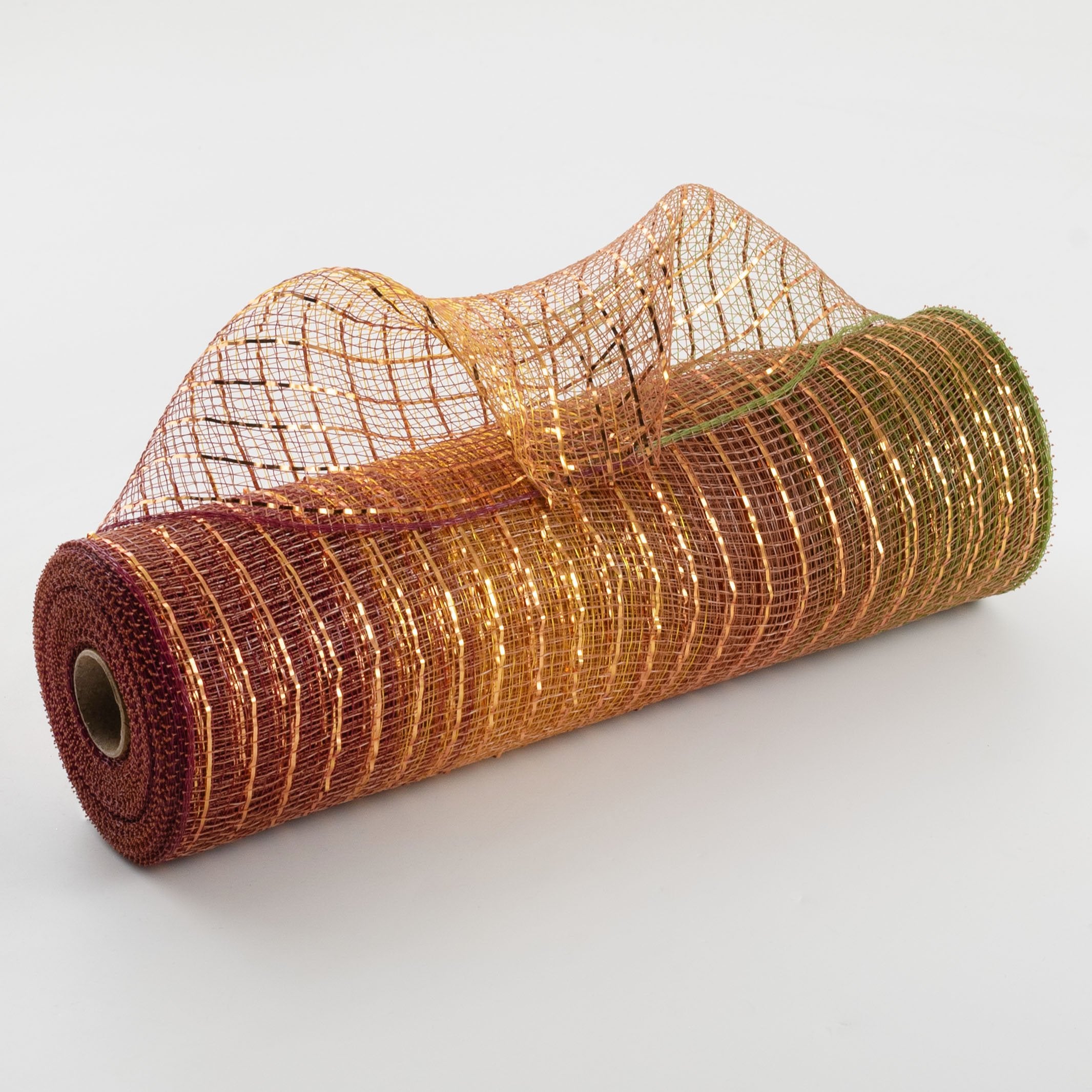 10" Metallic Ombre Mesh: Late Fall Item Number: XB266010-31