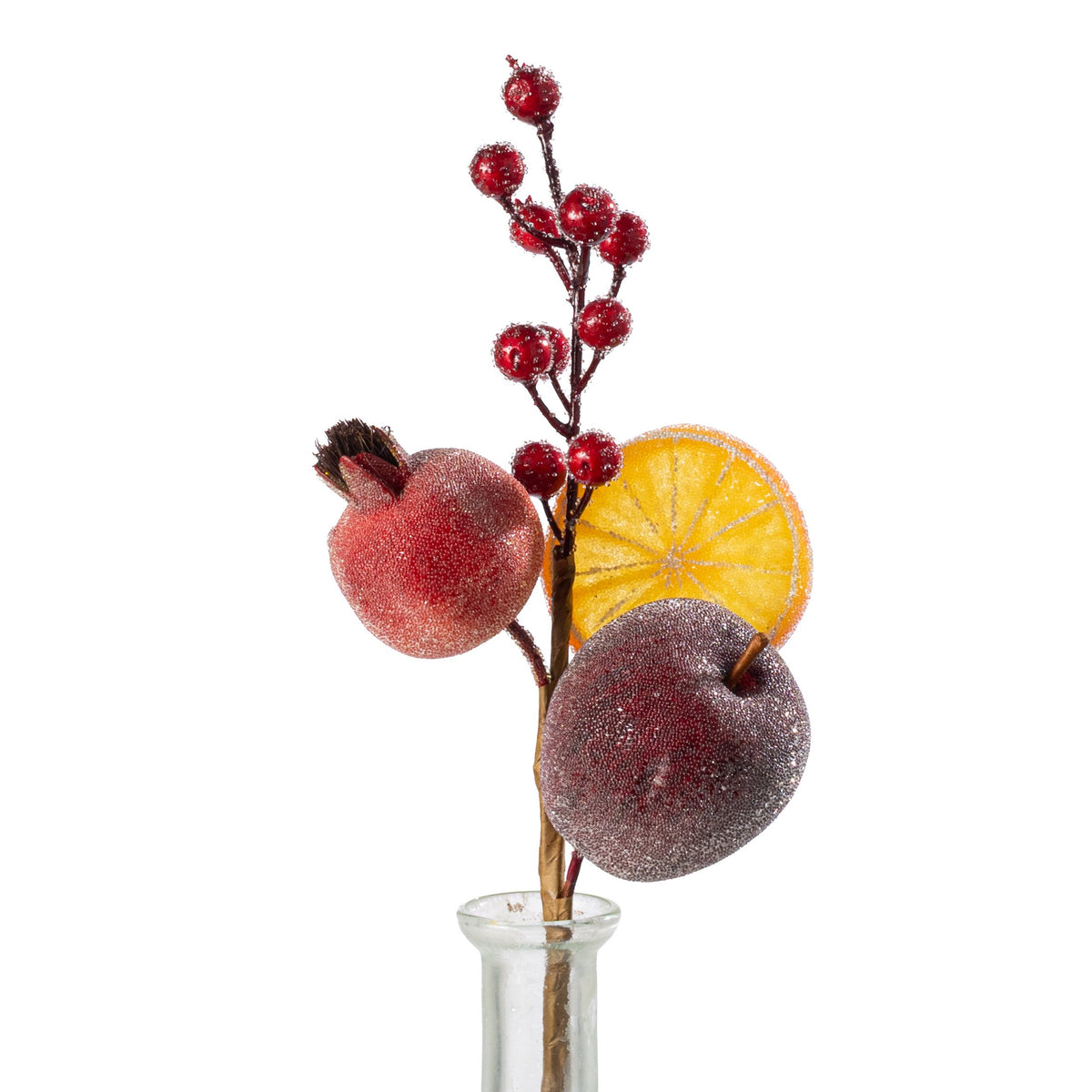 12" Frosted Pomegranite, Apple, Berry & Orange Pick Item Number: 277137