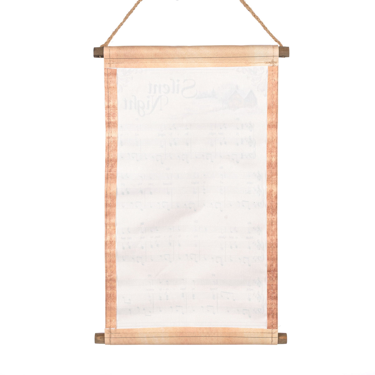13" x 7" Music Sheet Banner: Silent Night detail photo 6