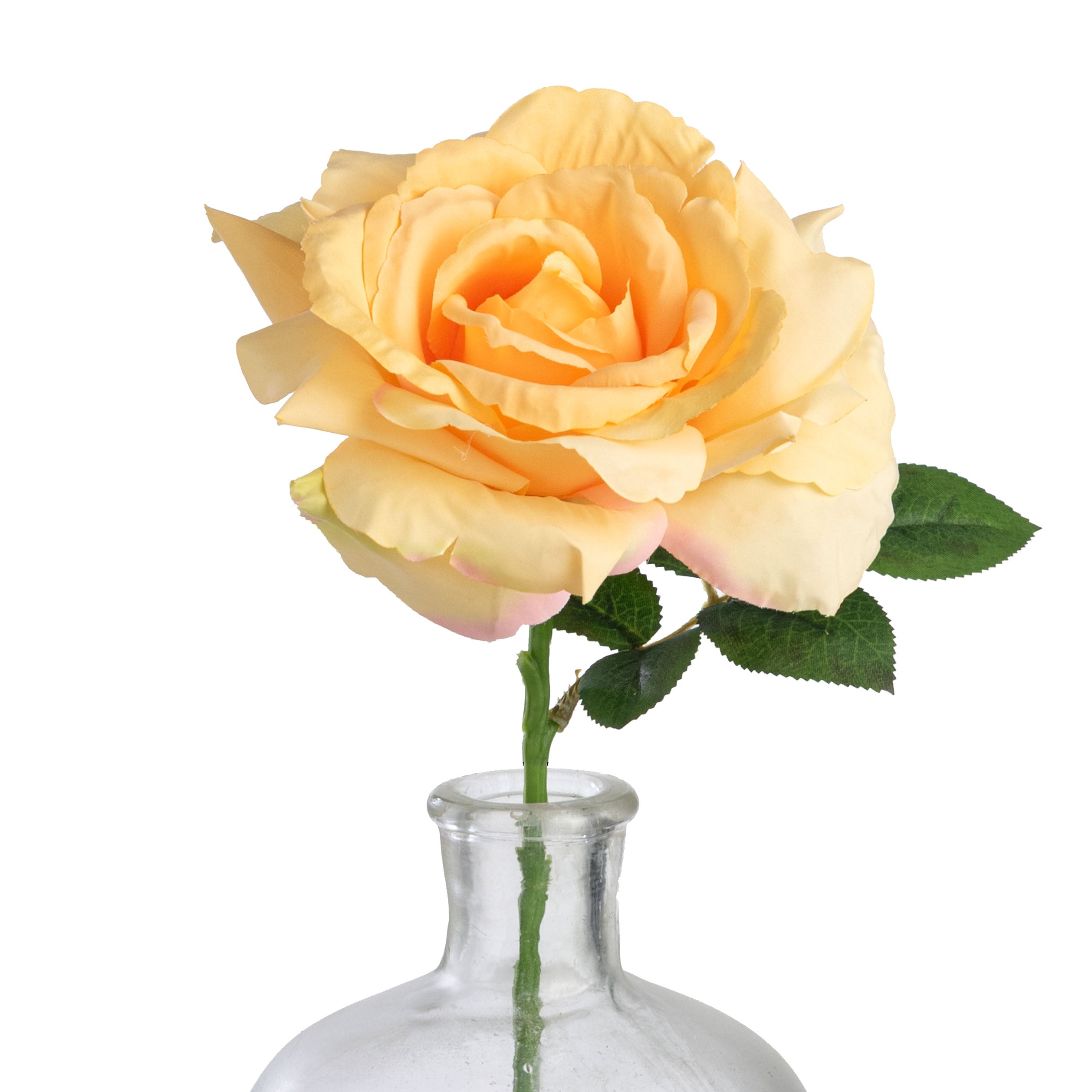 13" Short Stem Rose: Yellow Item Number: 250602