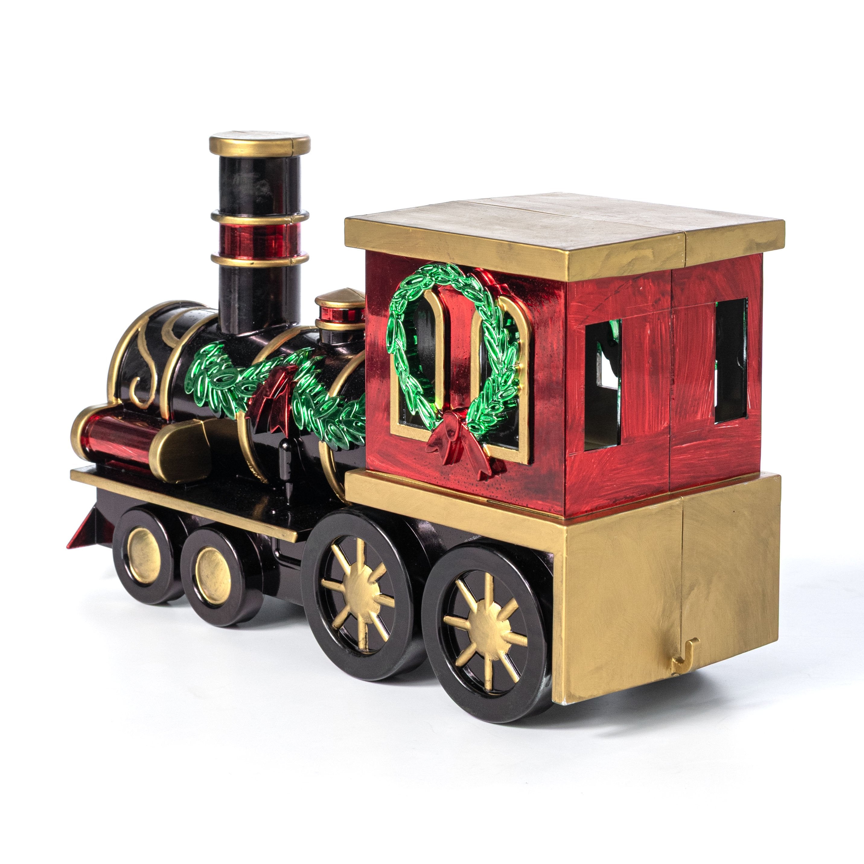 14" Christmas Train Engine Decoration detail photo 5