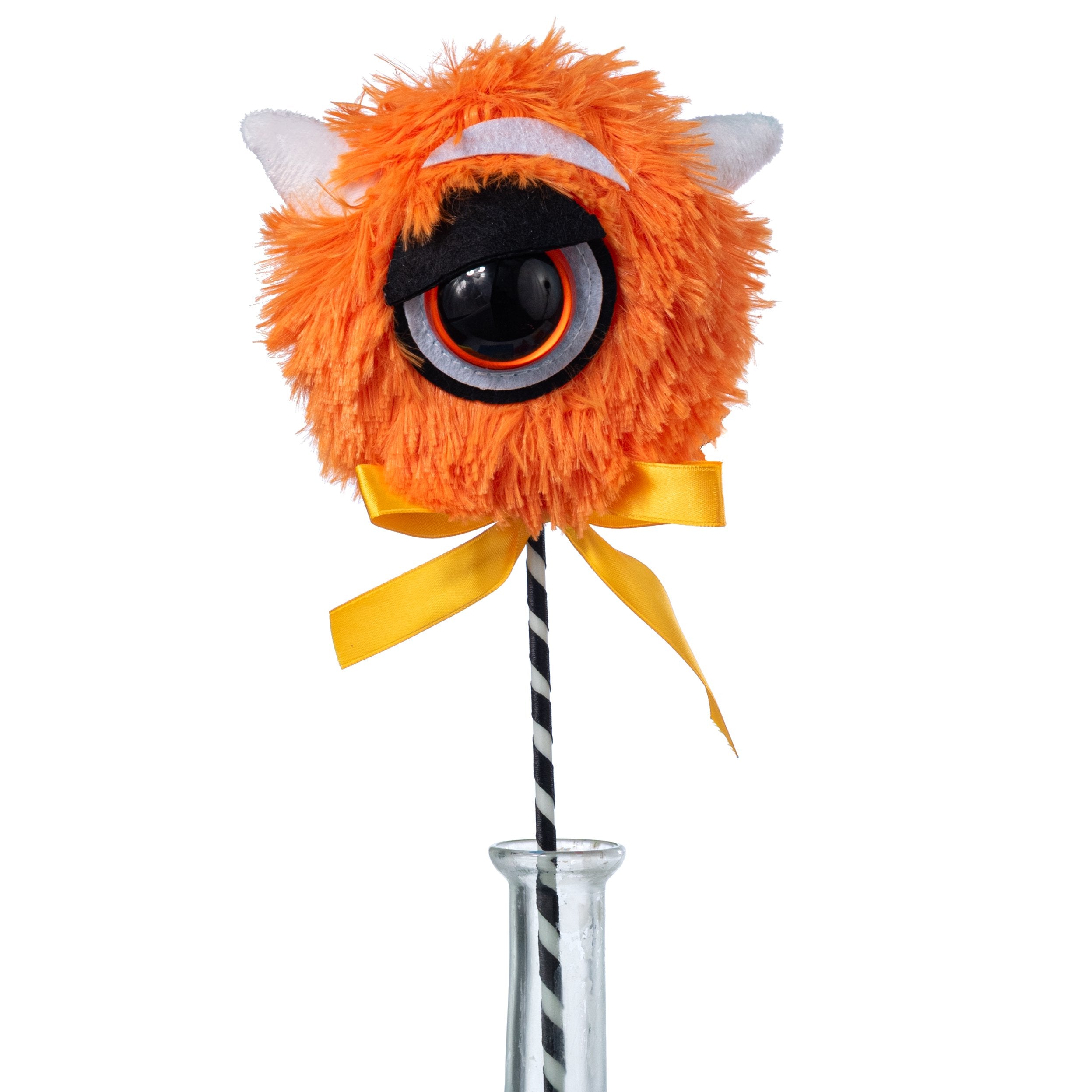 5" x 14" Furry Candy Corn Halloween Monster Pick Item Number: HH409675