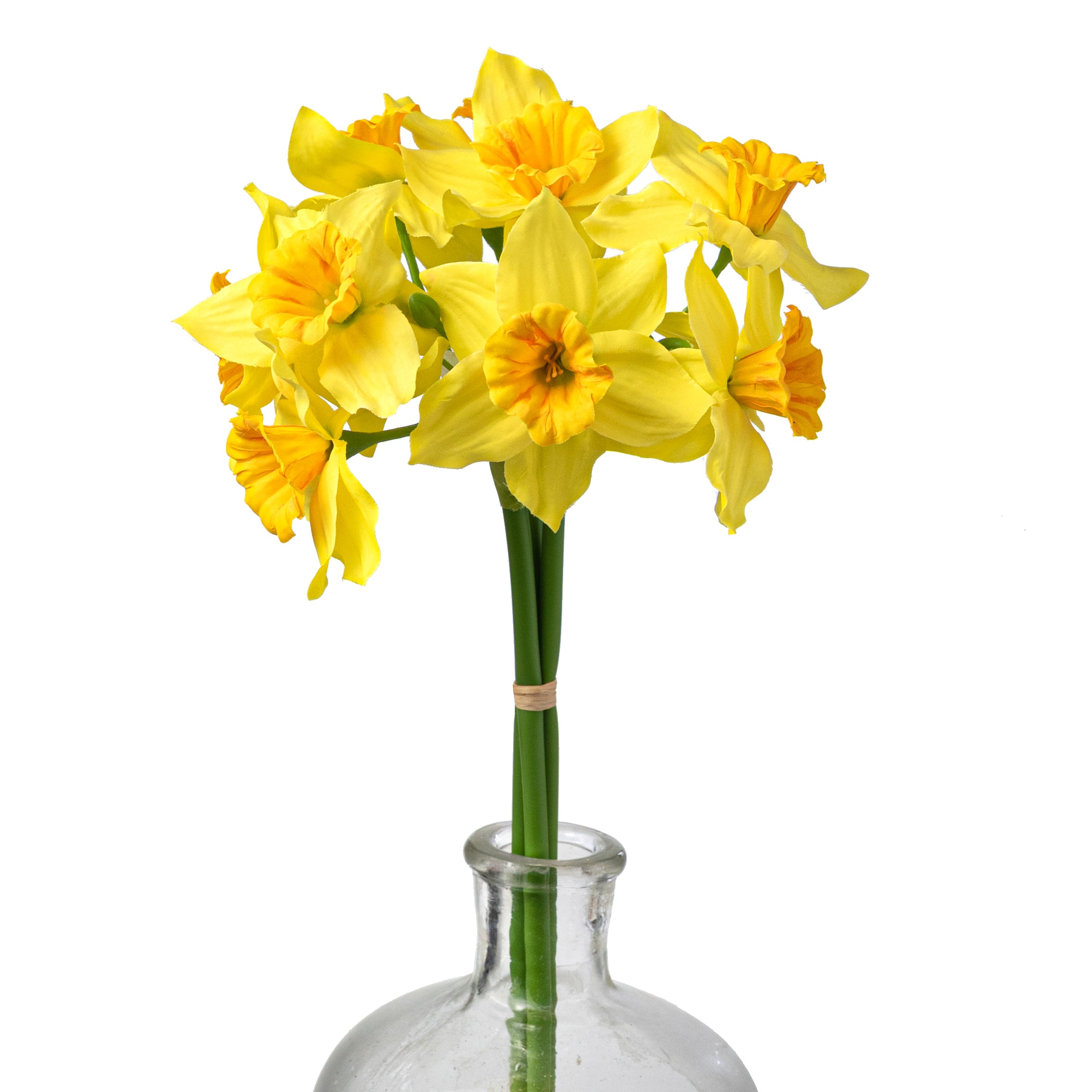 15" Artificial Daffodil Bundle: Yellow (3 Stem) Item Number: 219929