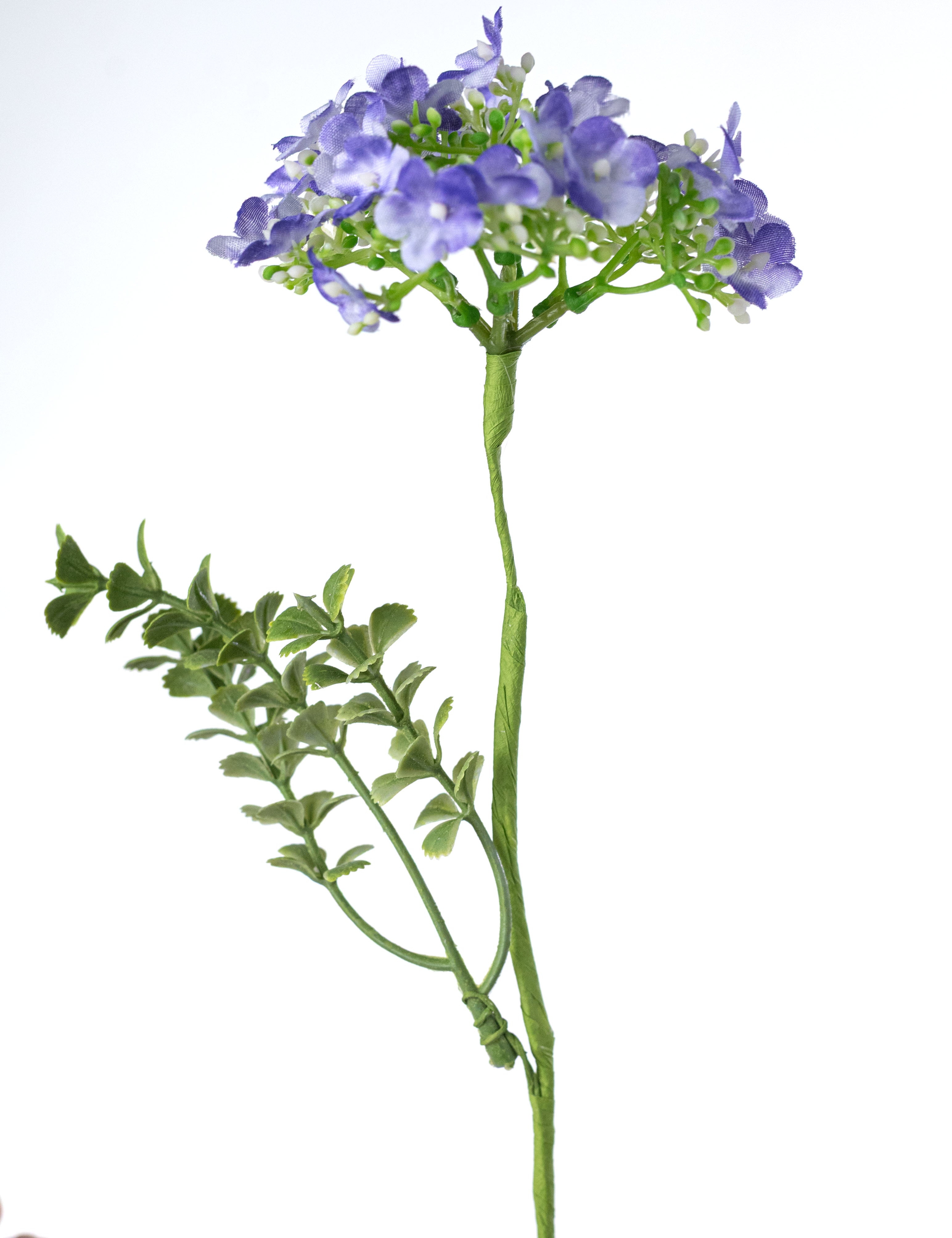 15" Mixed Wildflowers Filler Bush: Lavender Purple detail photo 5