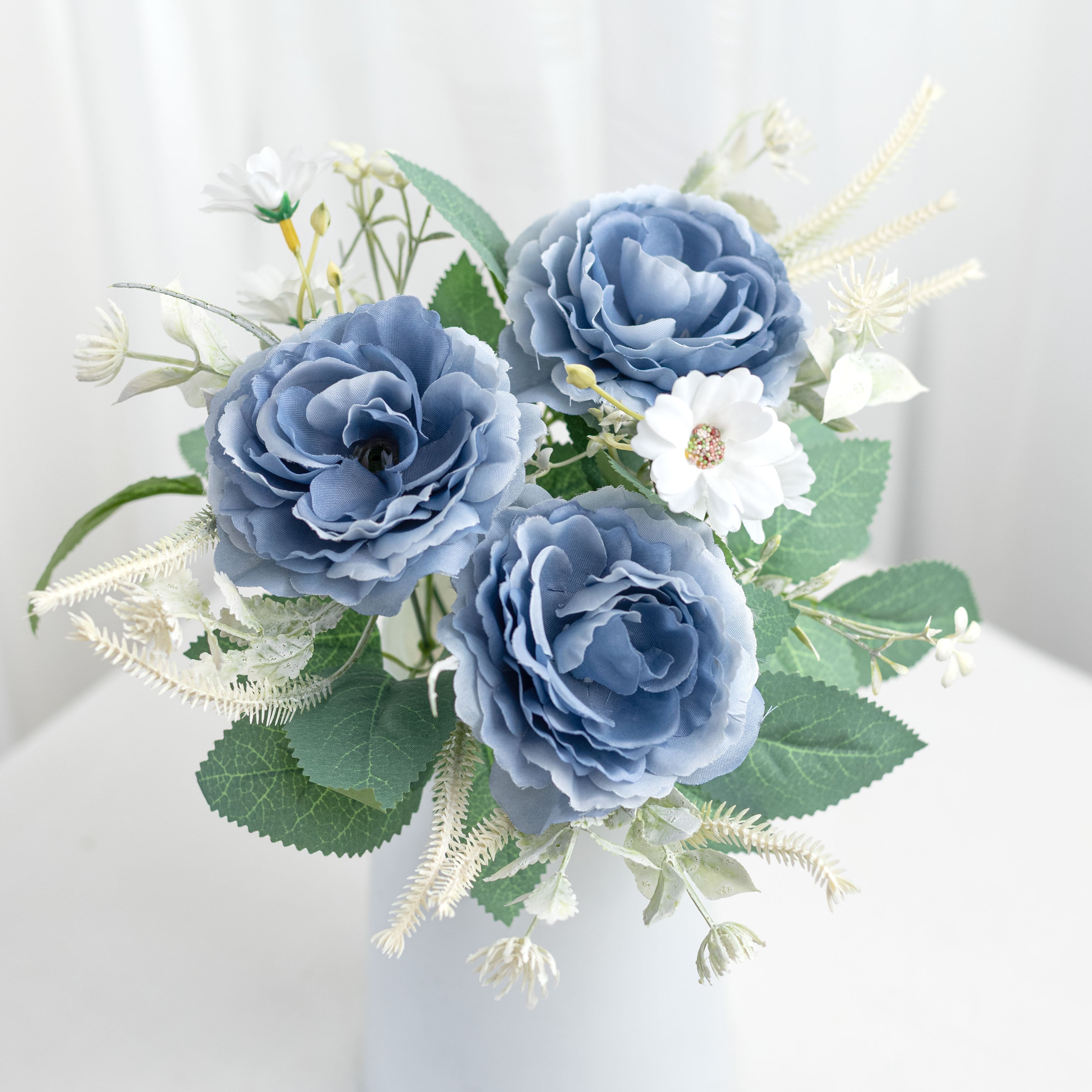 15" Roses Mix Bush: Dusty Blue Item Number: 35163BL