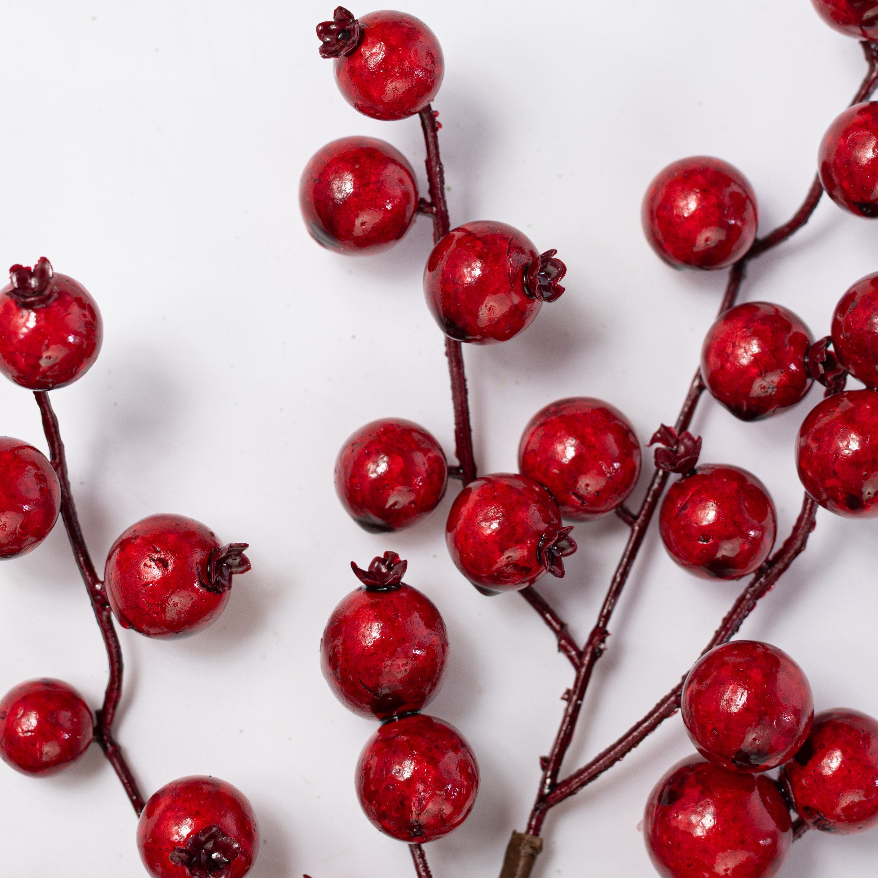 16" Weather Resistant Cranberry Pick: Red detail photo 4
