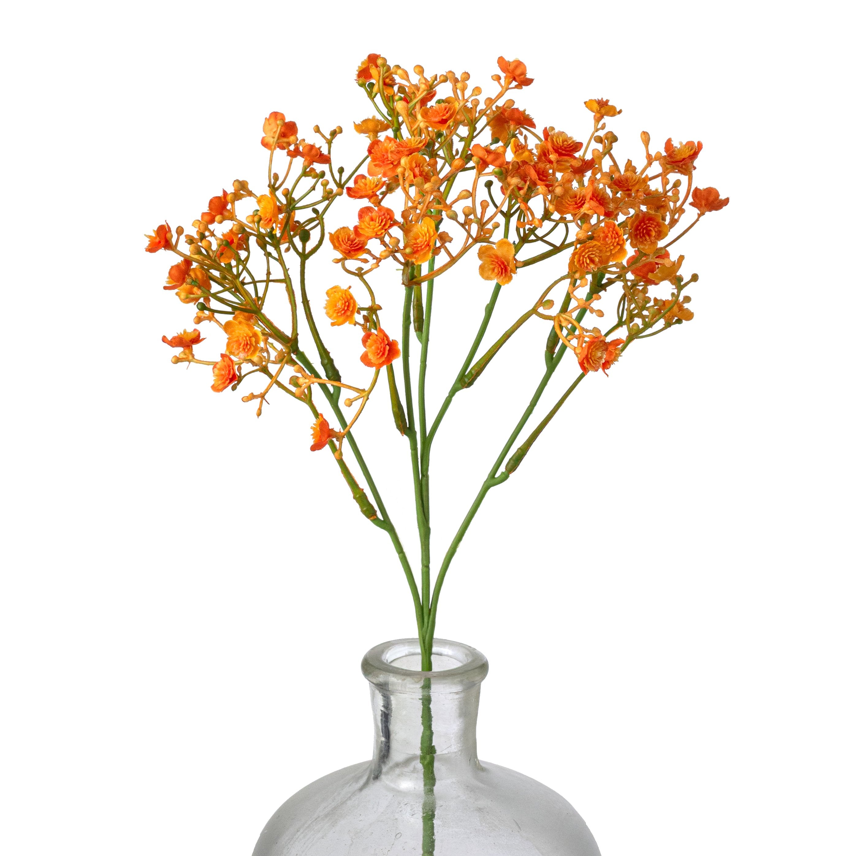 18" Gypso Baby's Breath Spray: Orange Item Number: 64053OR