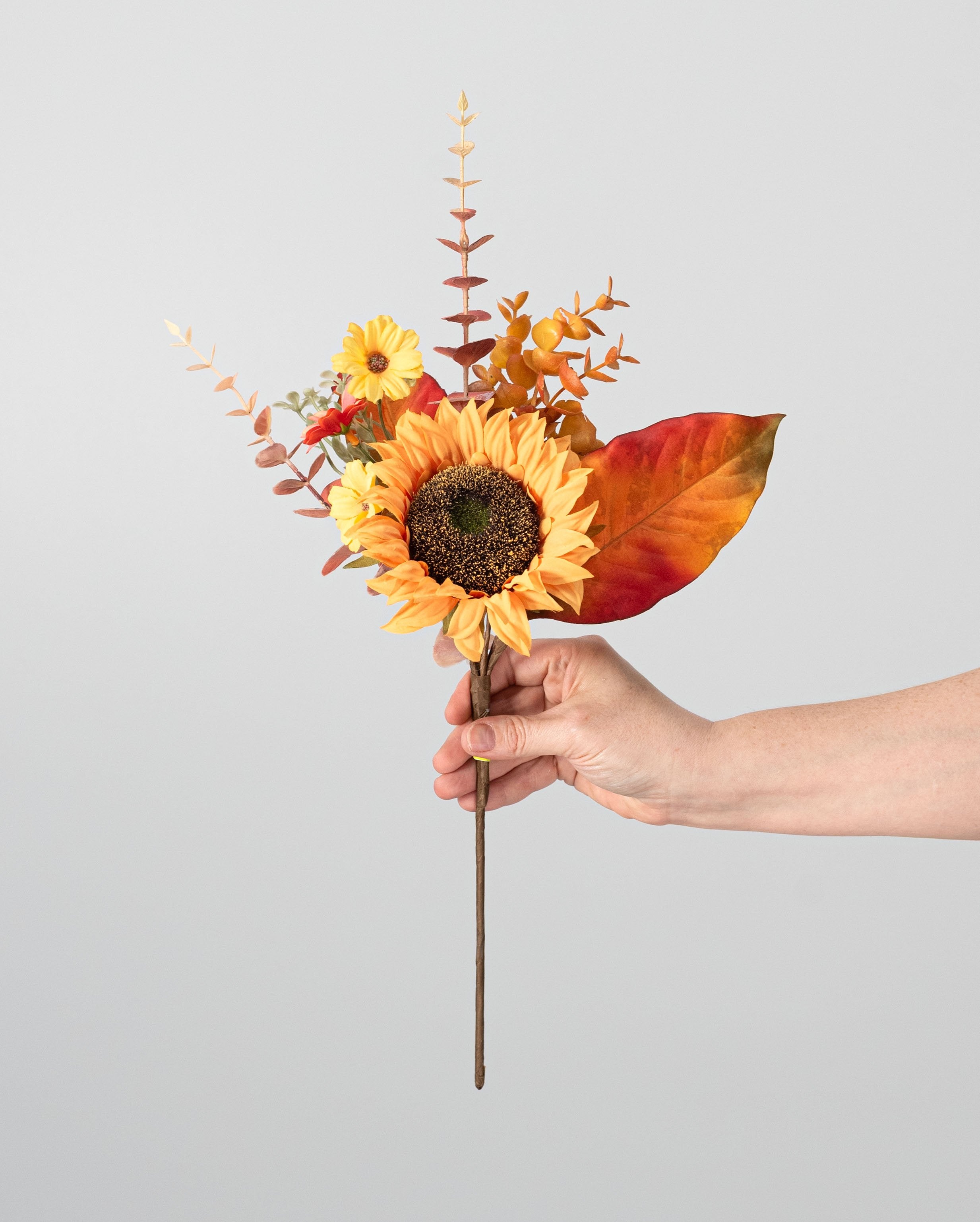 18" Sunflower Pick: Harvest Gold detail photo 3