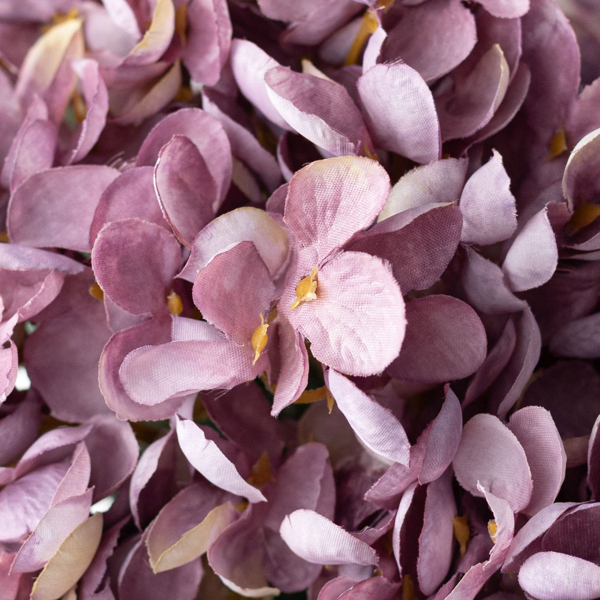 19" Hydrangea Bush: Mauve Purple (5 Stem) Lifestyle Photo