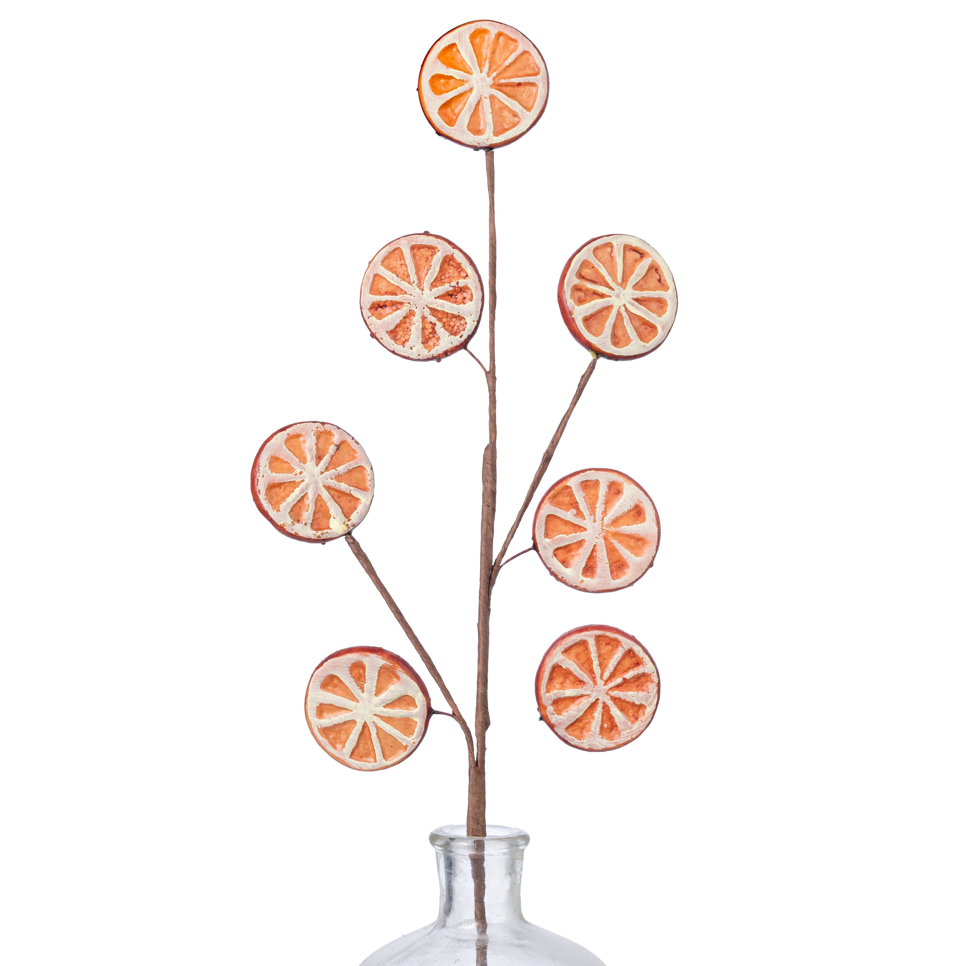20" Faux Orange Slices Spray Item Number: 31362