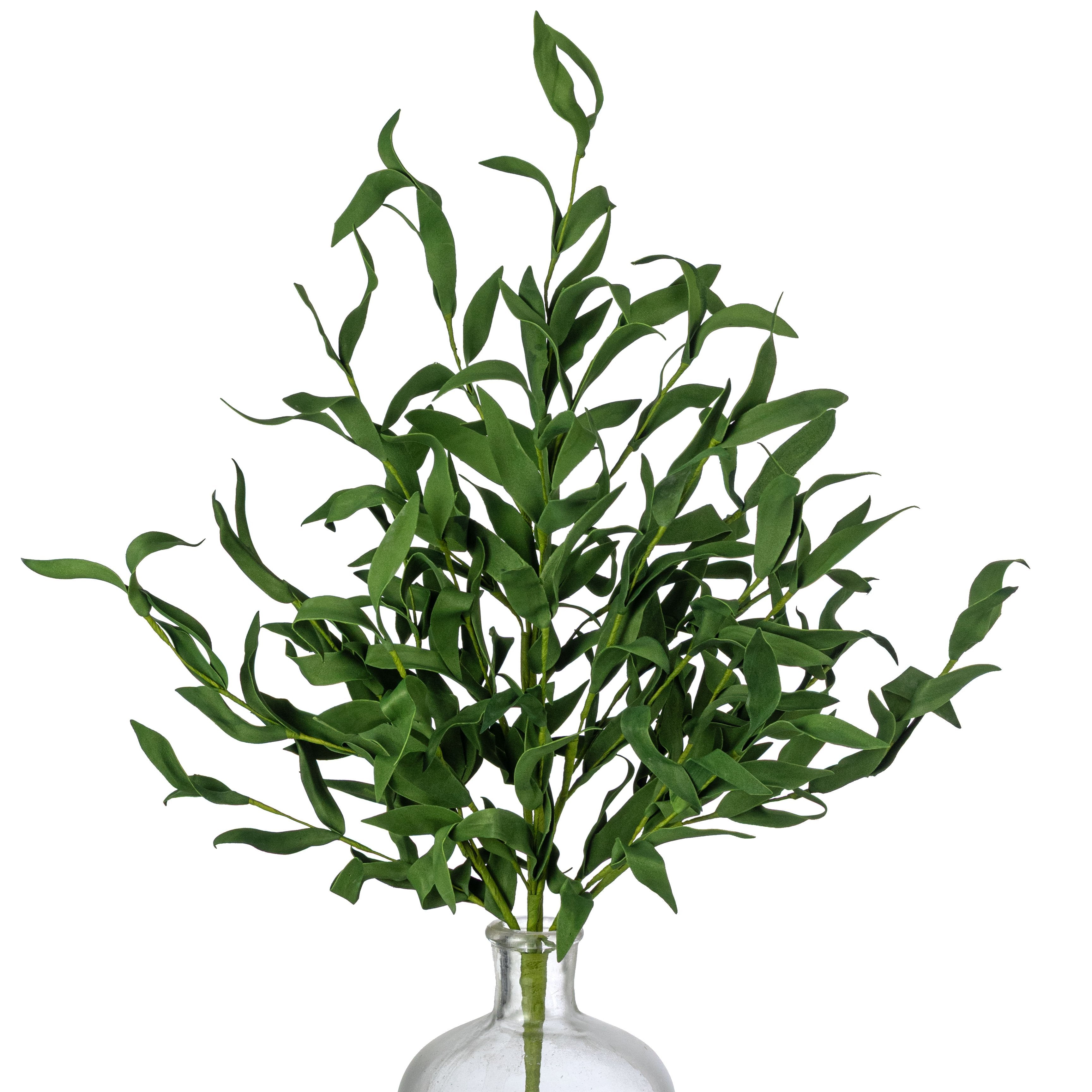 21" Foam Herb Leaves Bush: Green Item Number: 550237