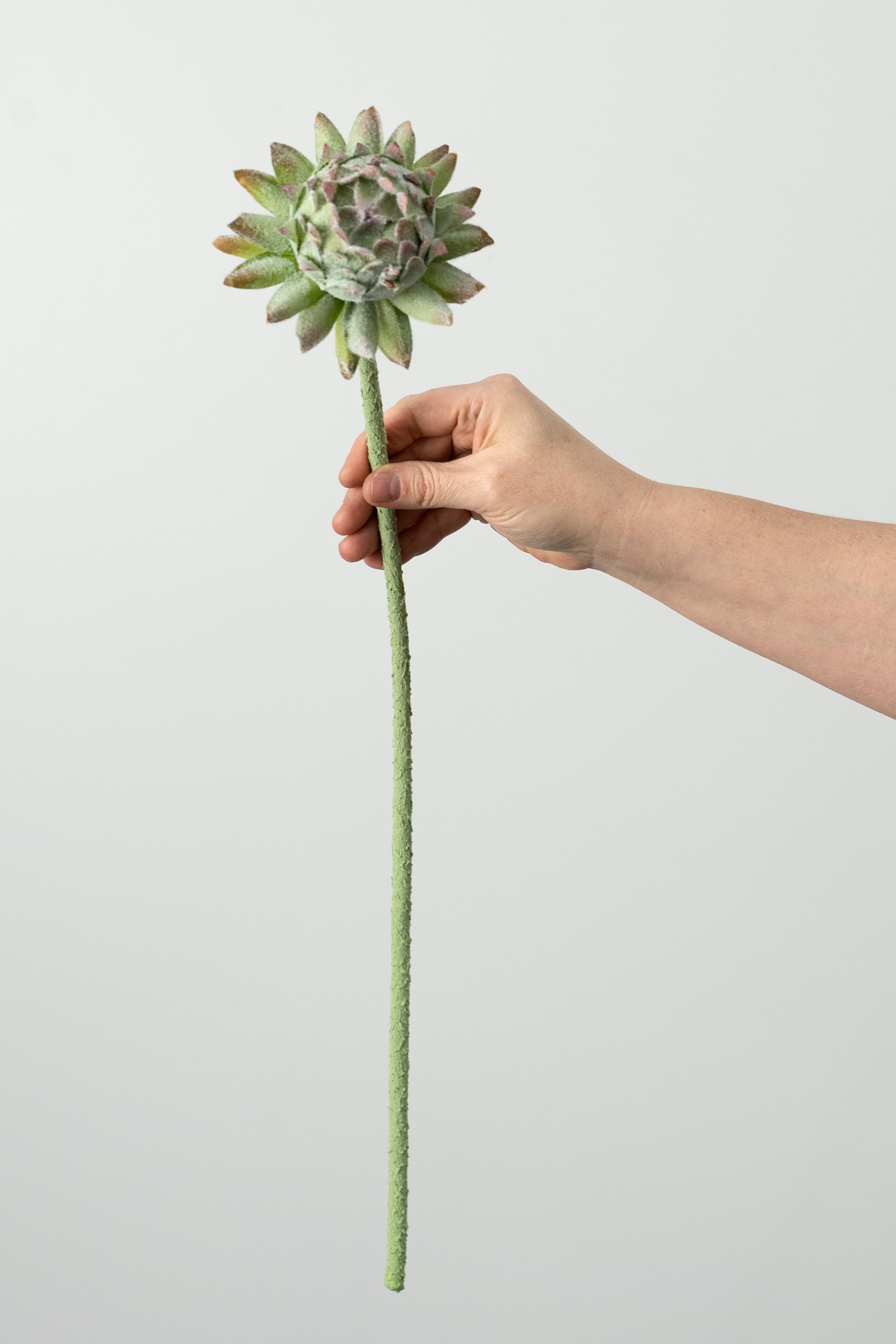 23" Artificial Artichoke Stem detail photo 3
