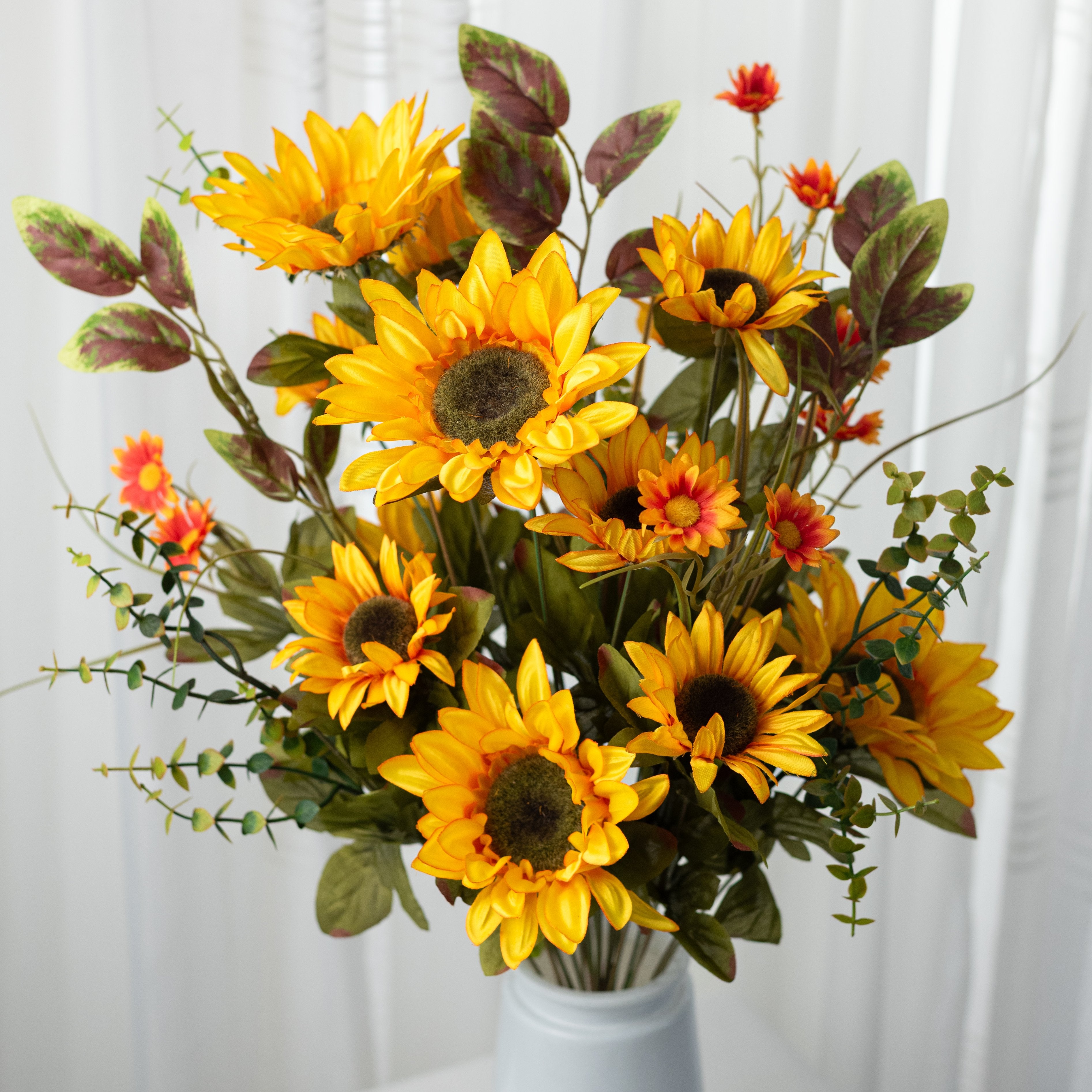 23" Fall Sunflower Filler Bush (24 Stem) Item Number: 57524GDYW