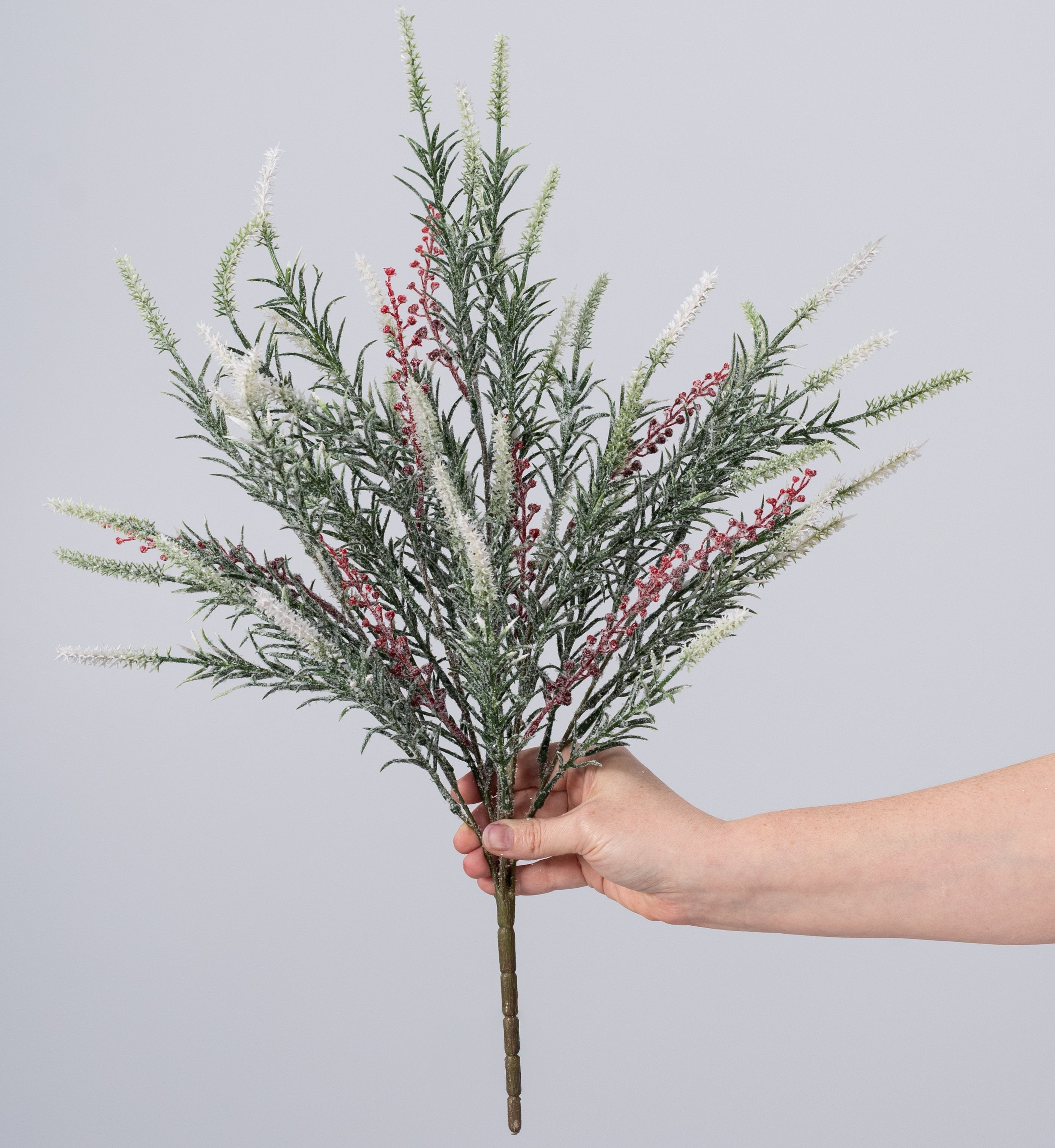 23" Frosted Lavender Berry Bush detail photo 3