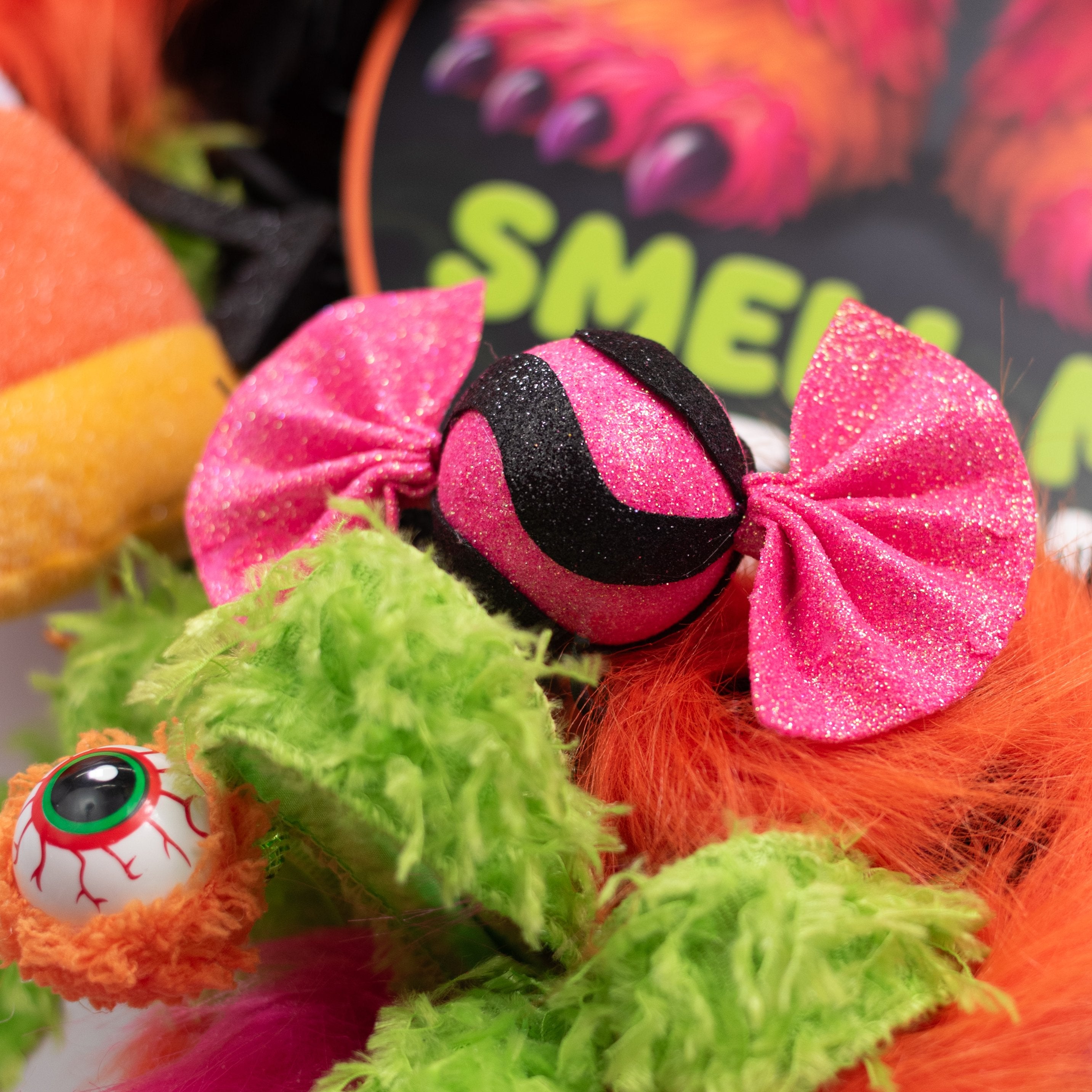 23" Glittered Wrapped Candy Spray: Hot Pink Lifestyle Photo