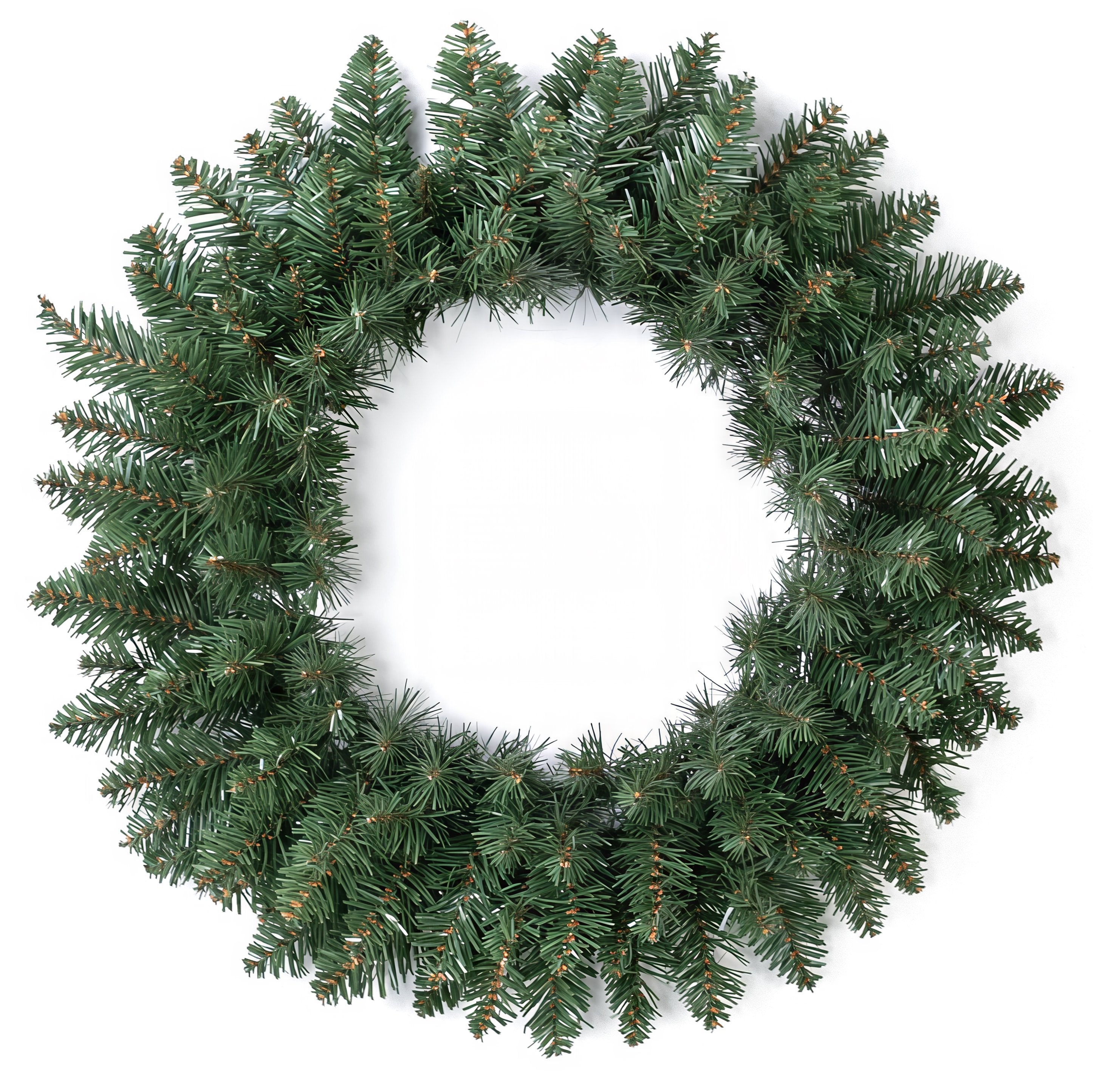 24" Concord Pine Wreath: Evergreen (126 Tips) Item Number: 87016WR24