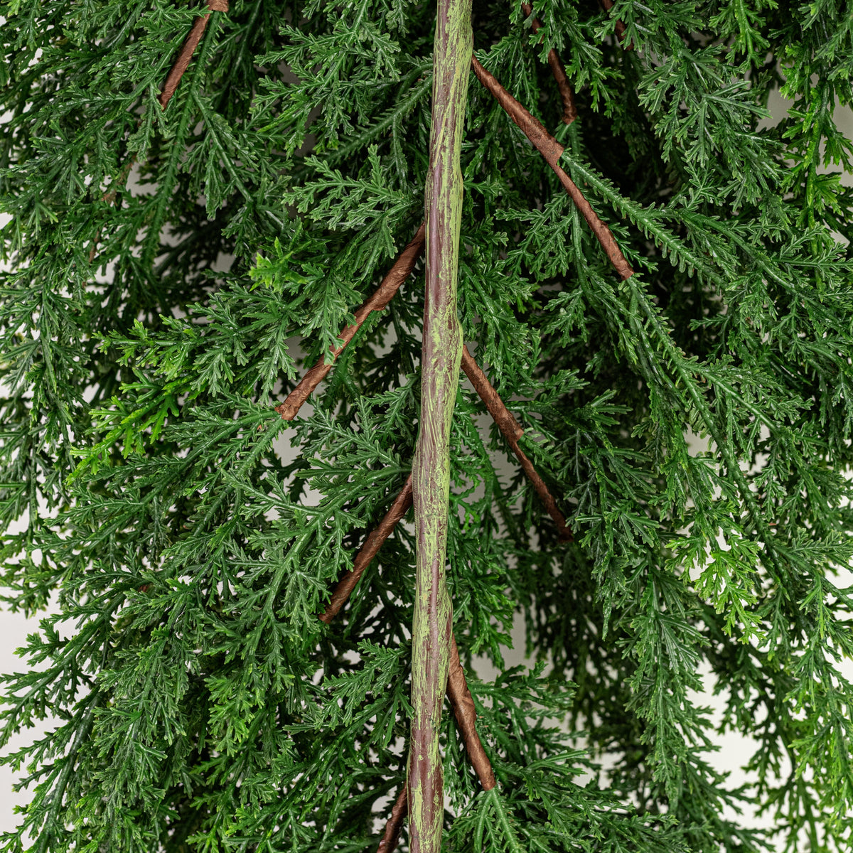 25" Soft Touch Artificial Cypress Teardrop detail photo 4