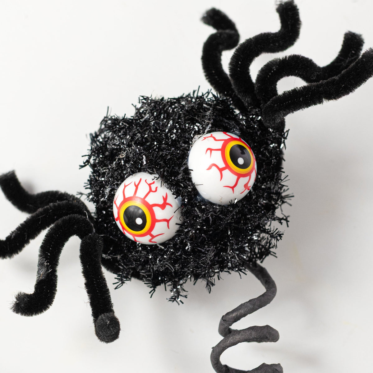 26" Big Eyed Fun Spider Spray: Black Lifestyle Photo