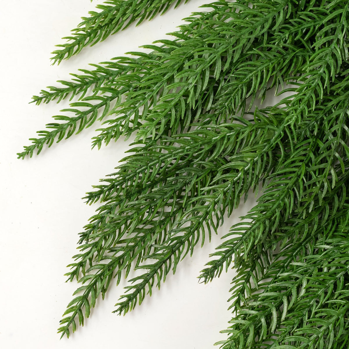 28" Soft Touch Norfolk Pine Teardrop: Fresh Green detail photo 3