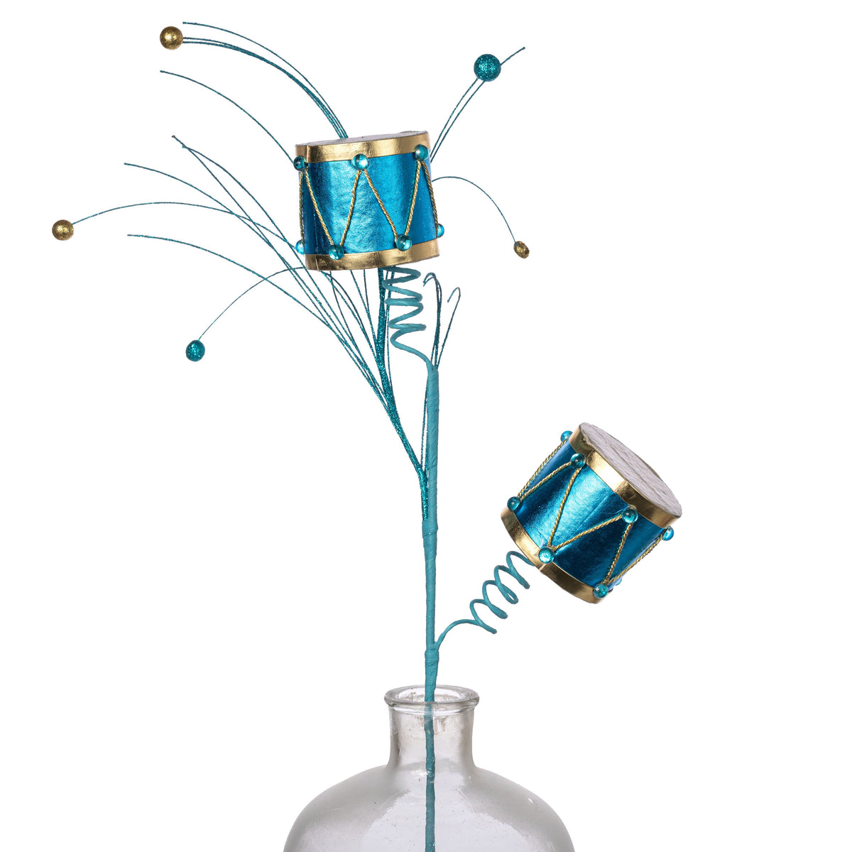 29" Metallic Drum Spray: Azure Blue Item Number: 86634AZURE