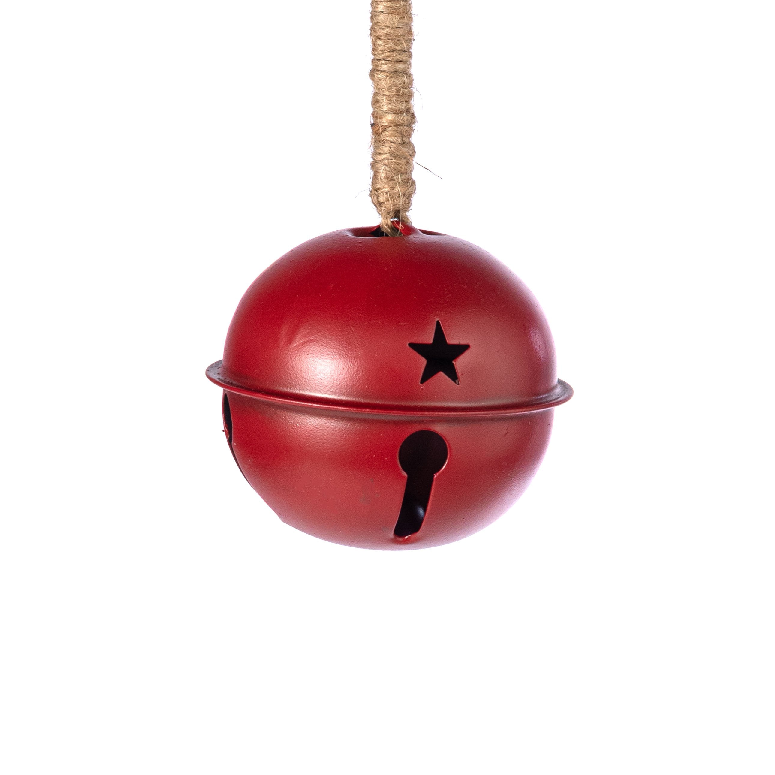 3.5" Jingle Bell Ornament: Antique Red Item Number: XC428550