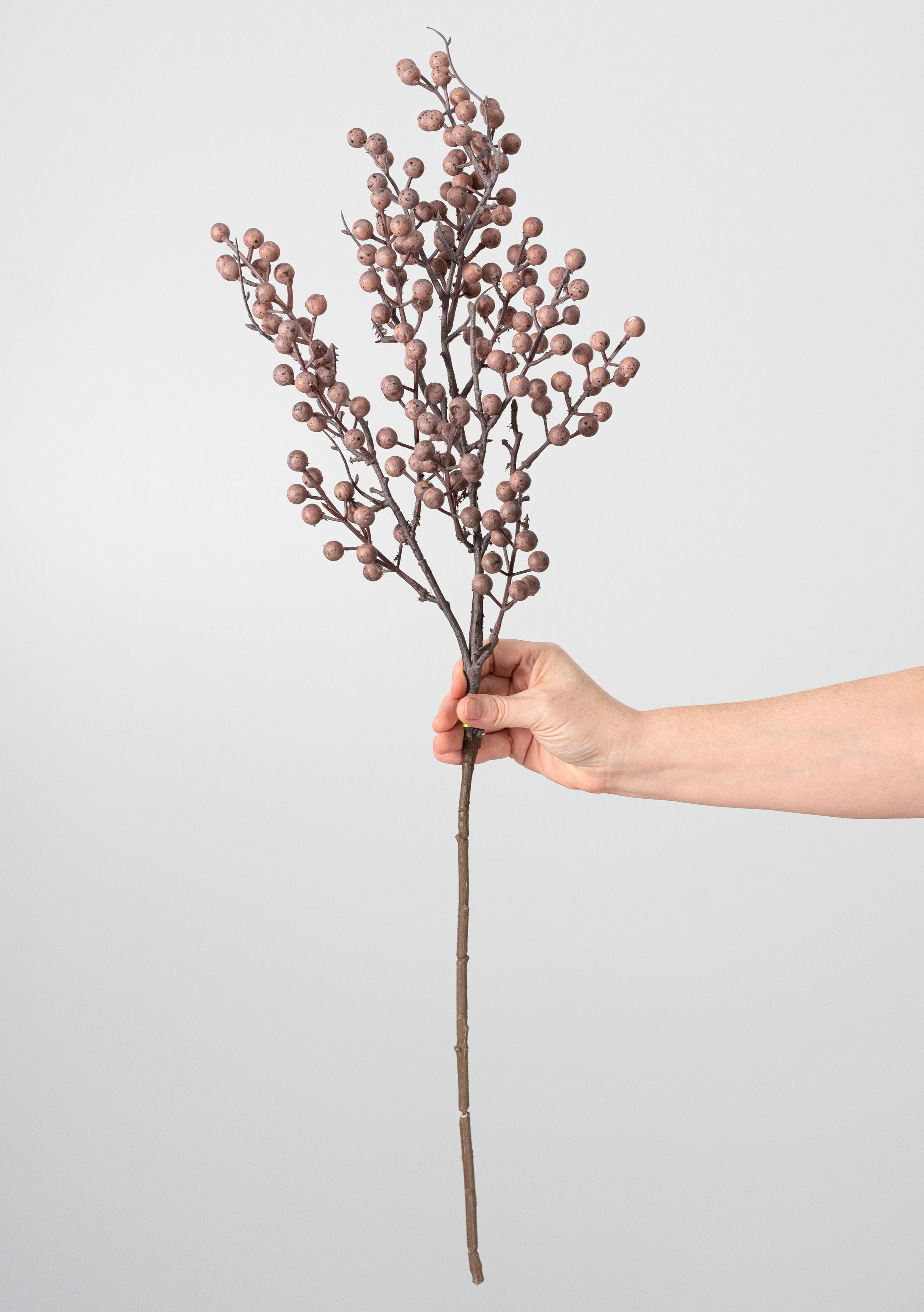 30" Berry Branch Spray: Natural detail photo 3