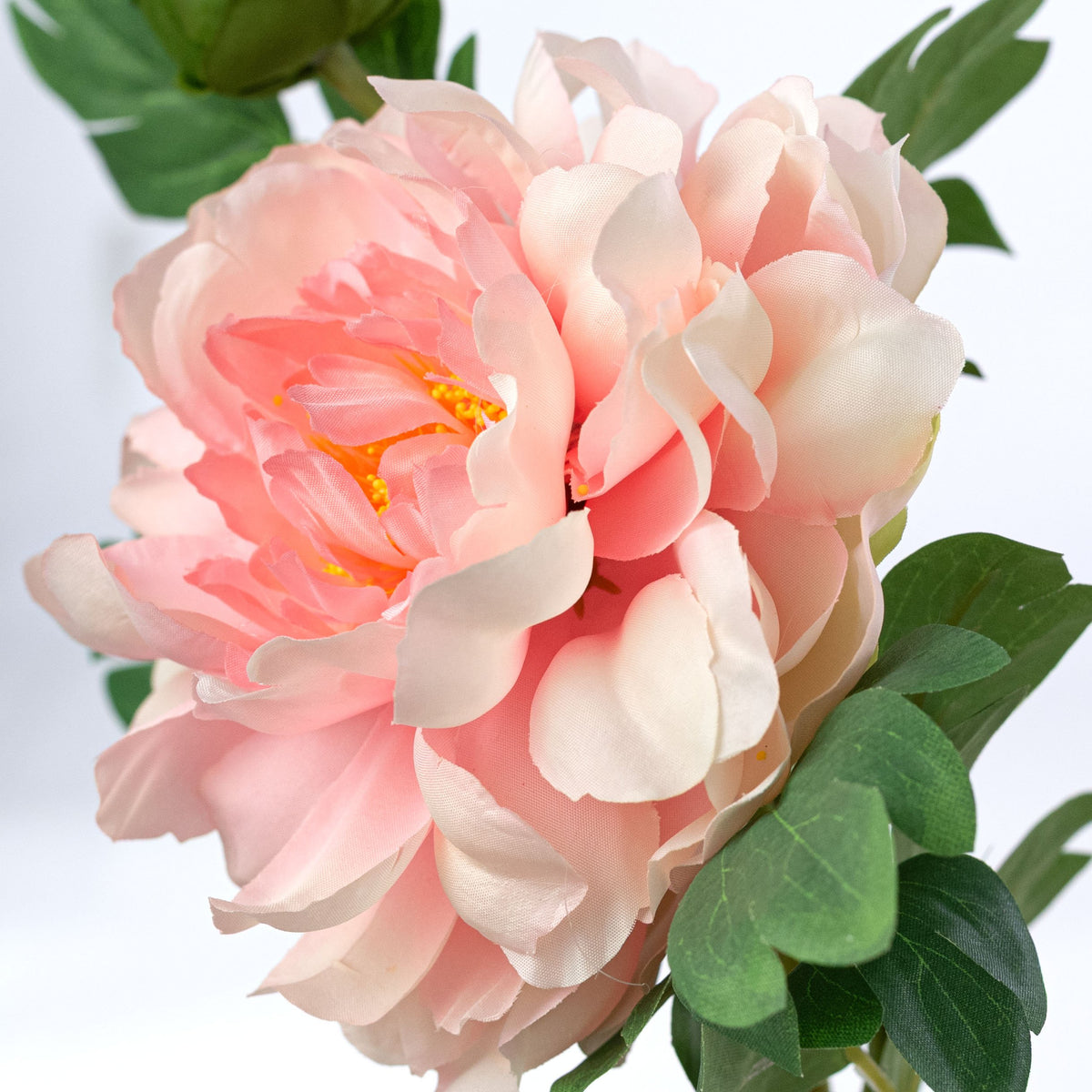 30" Peony Flower & Bud Spray: Pink detail photo 5