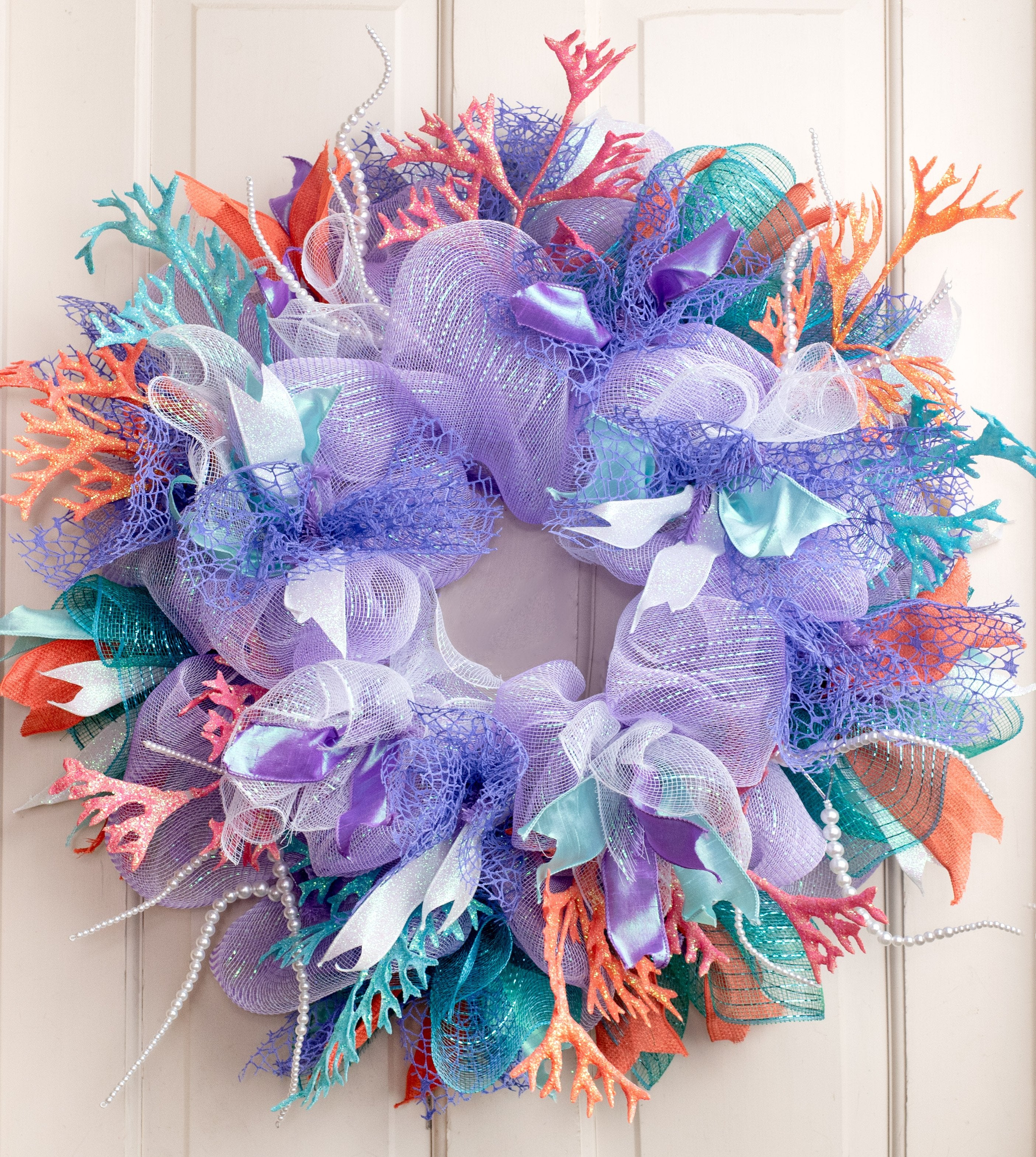 30" Staghorn Coral Spray: Coral Lifestyle Photo