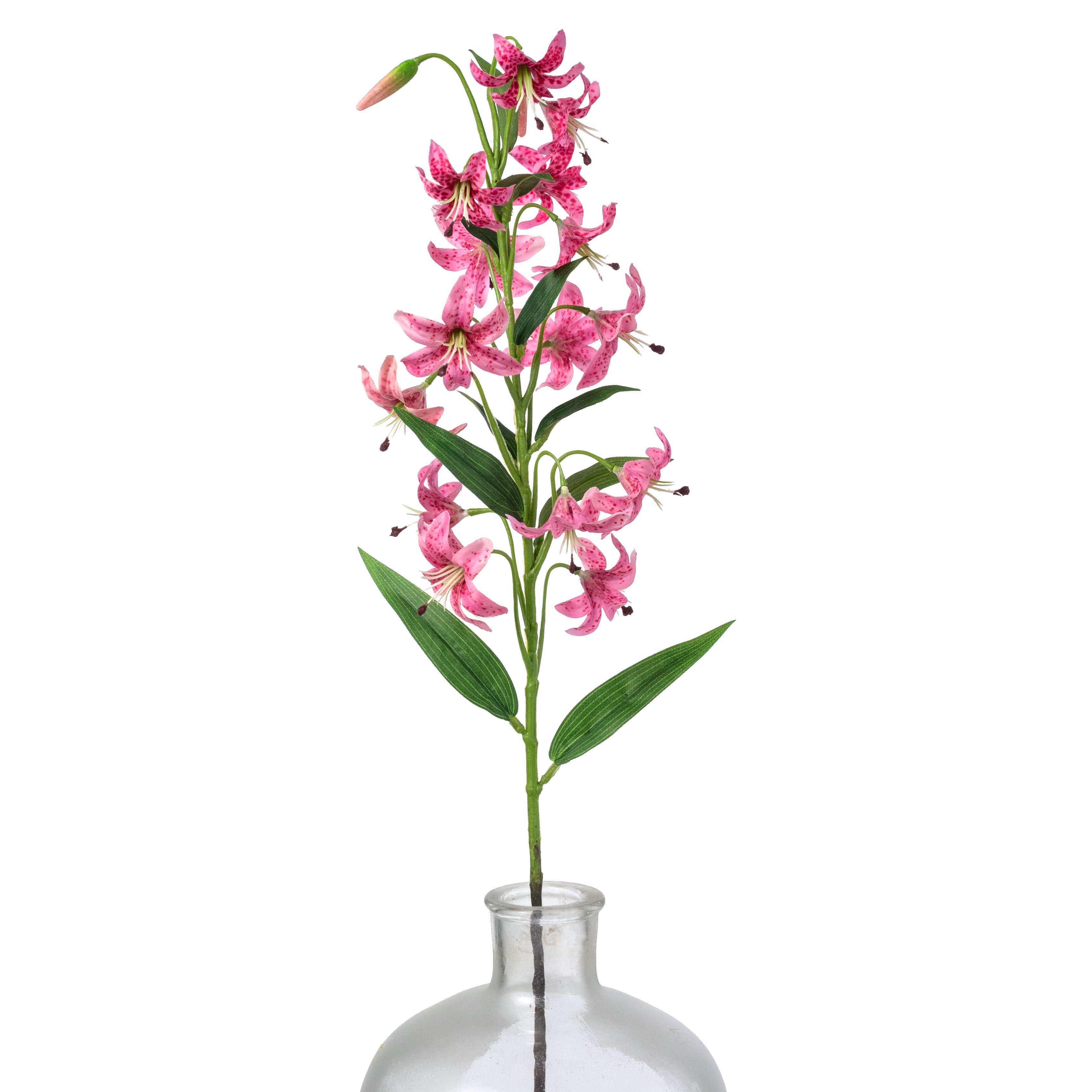 32" Cap Lily Stem: Fuchsia Pink Item Number: 64050BT