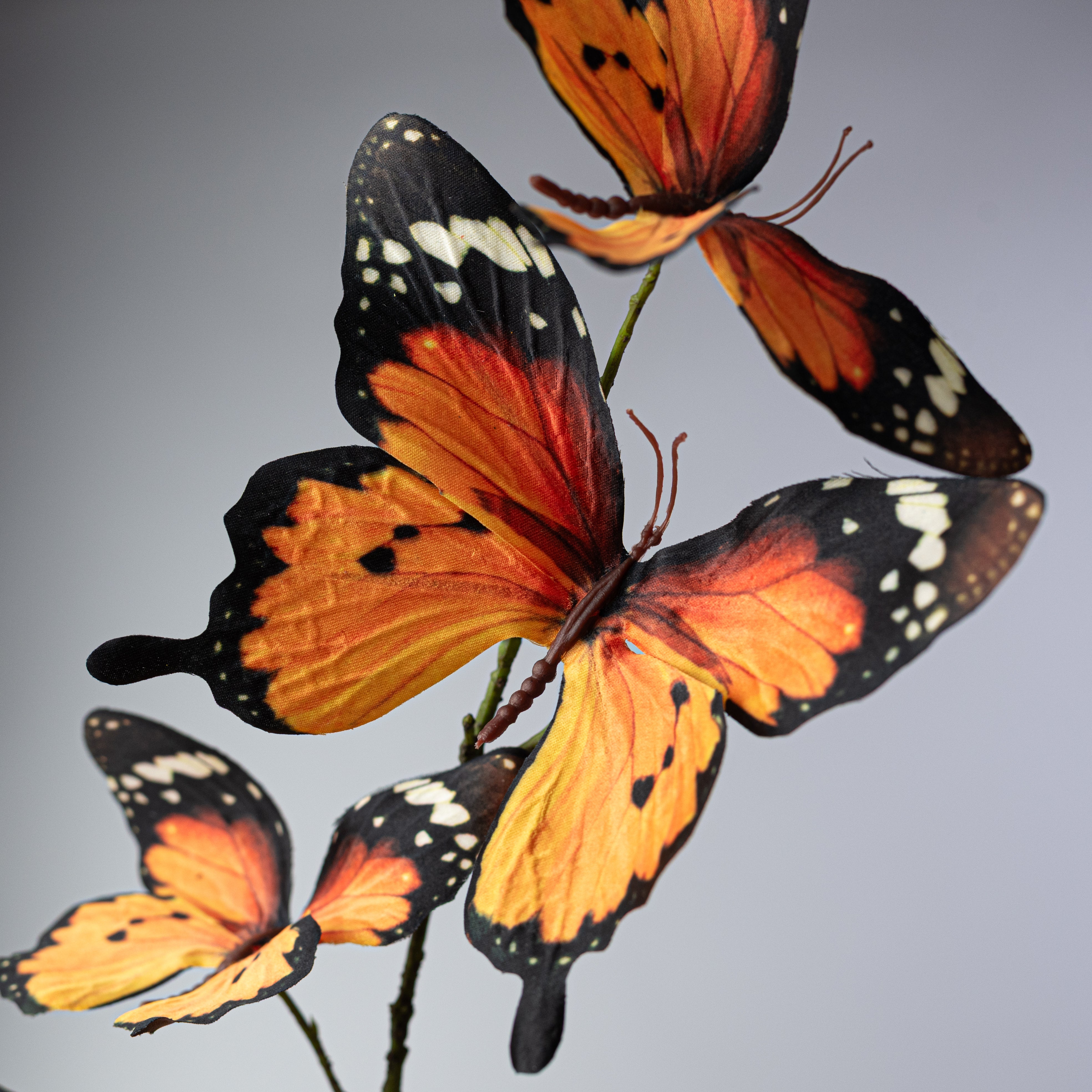 32" Fabric Butterflies Spray: Monarch Lifestyle Photo