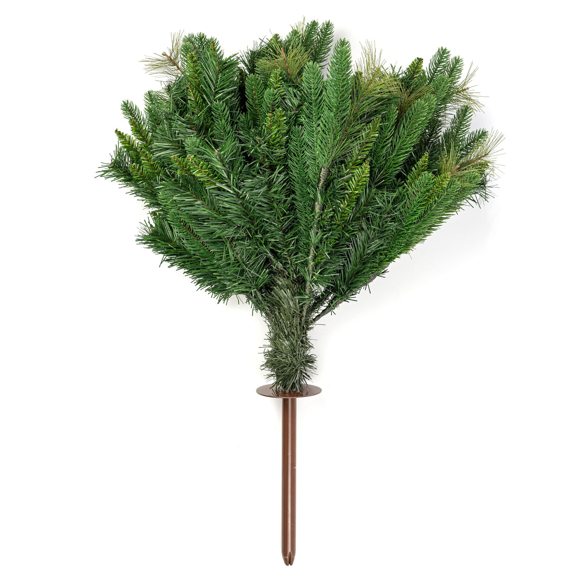 32" PVC Greenery Porch Pot Cover (258 Tips) detail photo 4