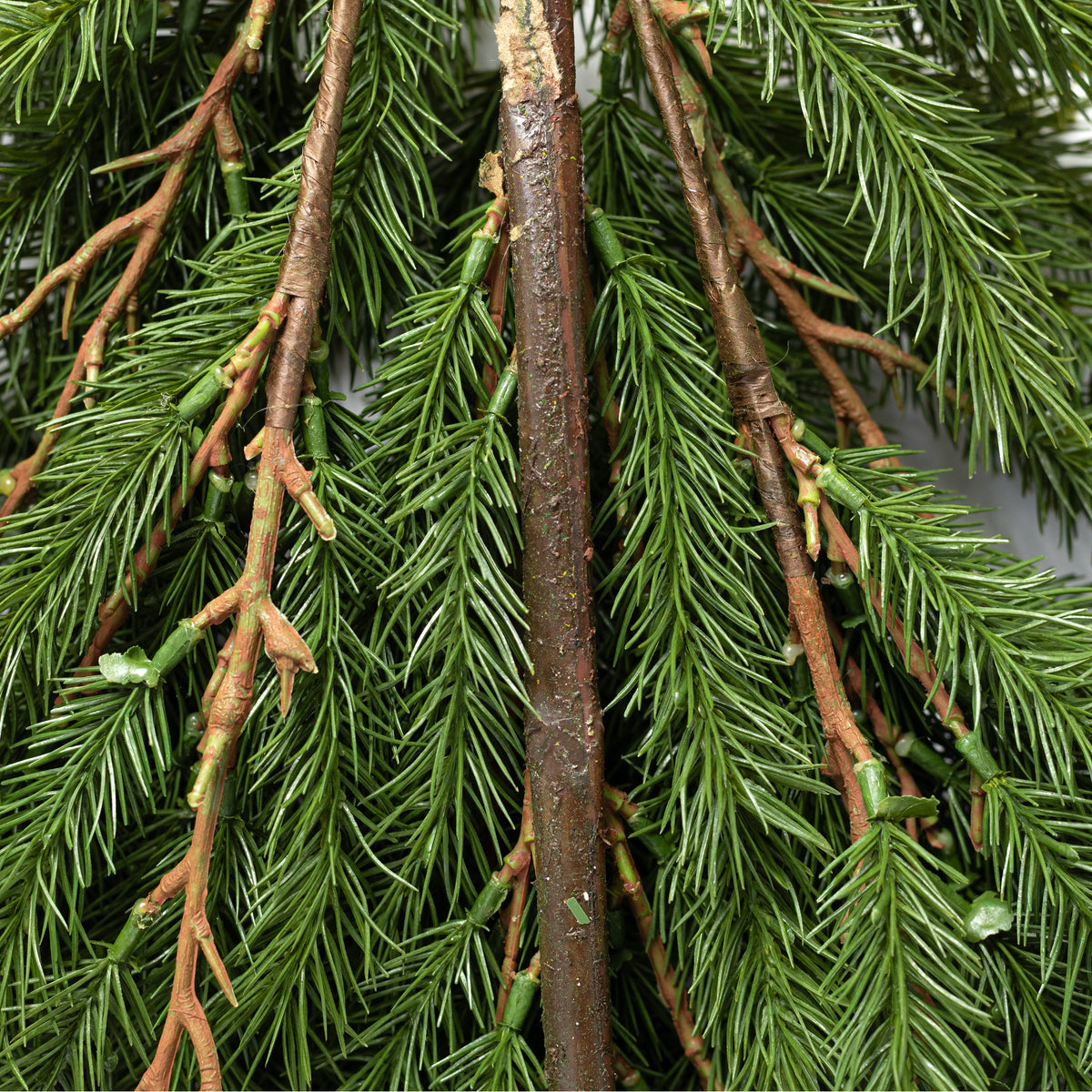 35" Soft Touch Thin Pine Teardrop: Green detail photo 6