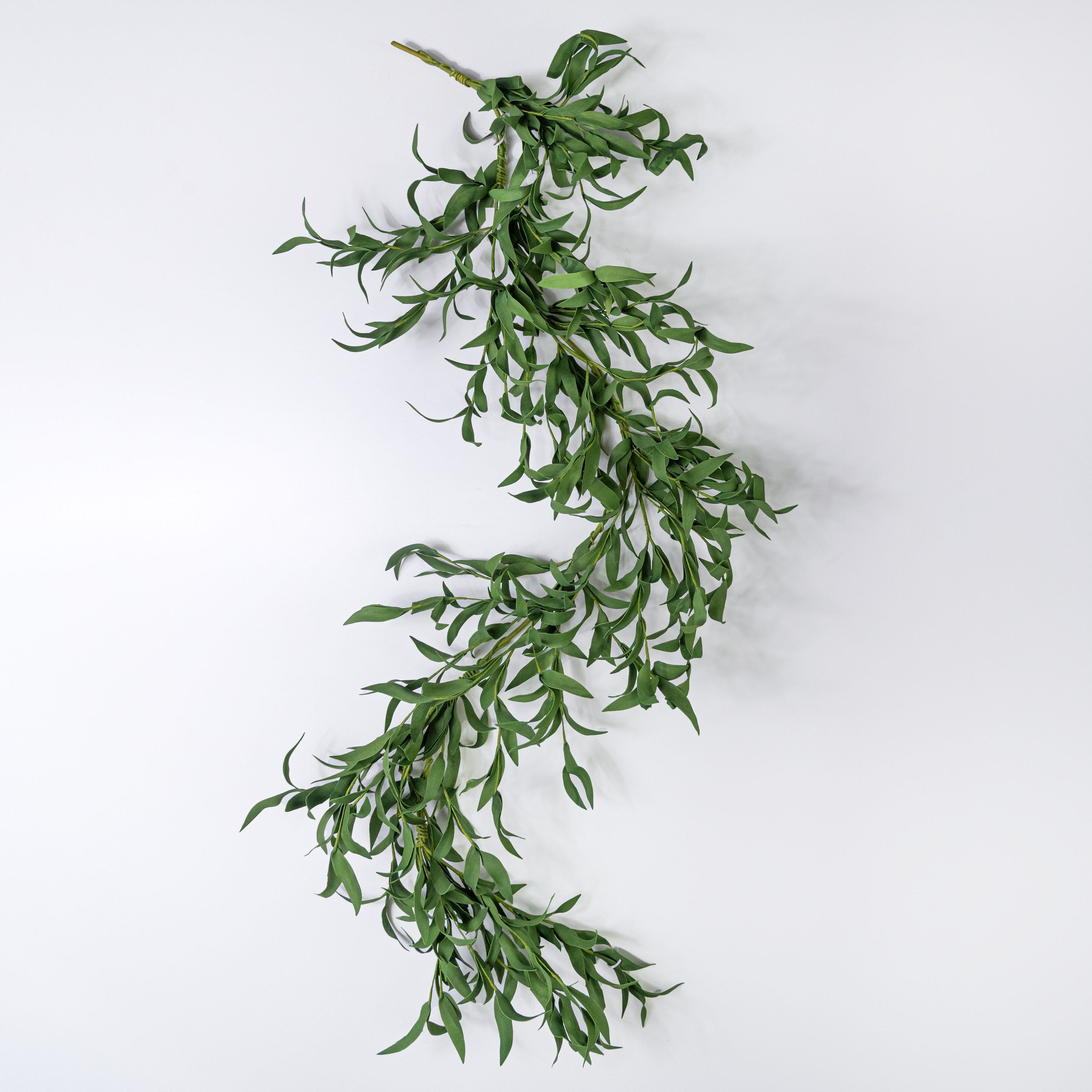 50" EVA Foam Herb Leaves Garland: Green detail photo 6