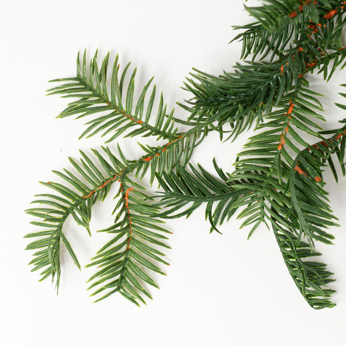 52" Real Touch Balsam Pine Swag: Two-Tone Green detail photo 3