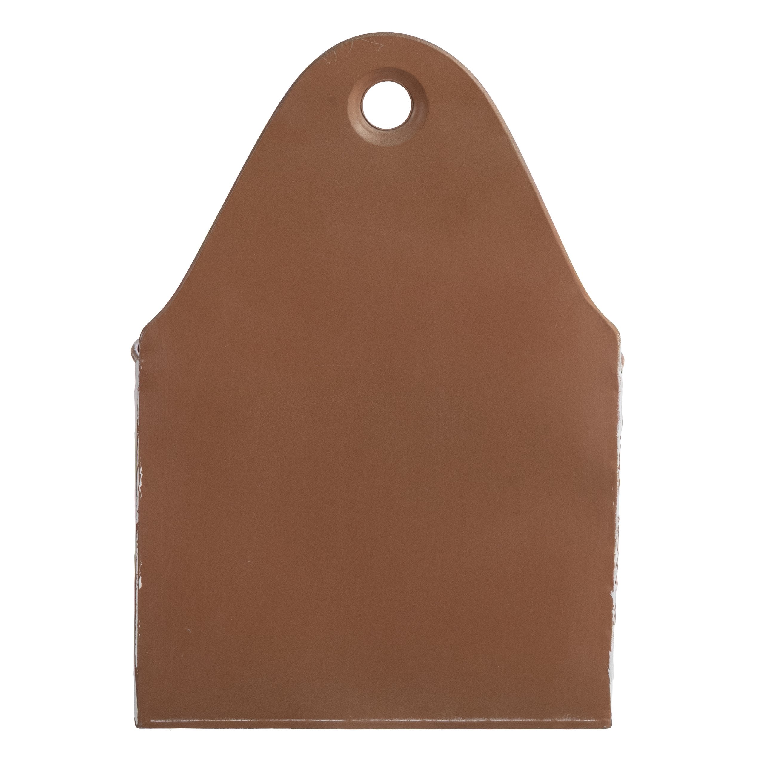 7.5" x 11" Tin Gingerbread Wall Pocket Planter detail photo 6
