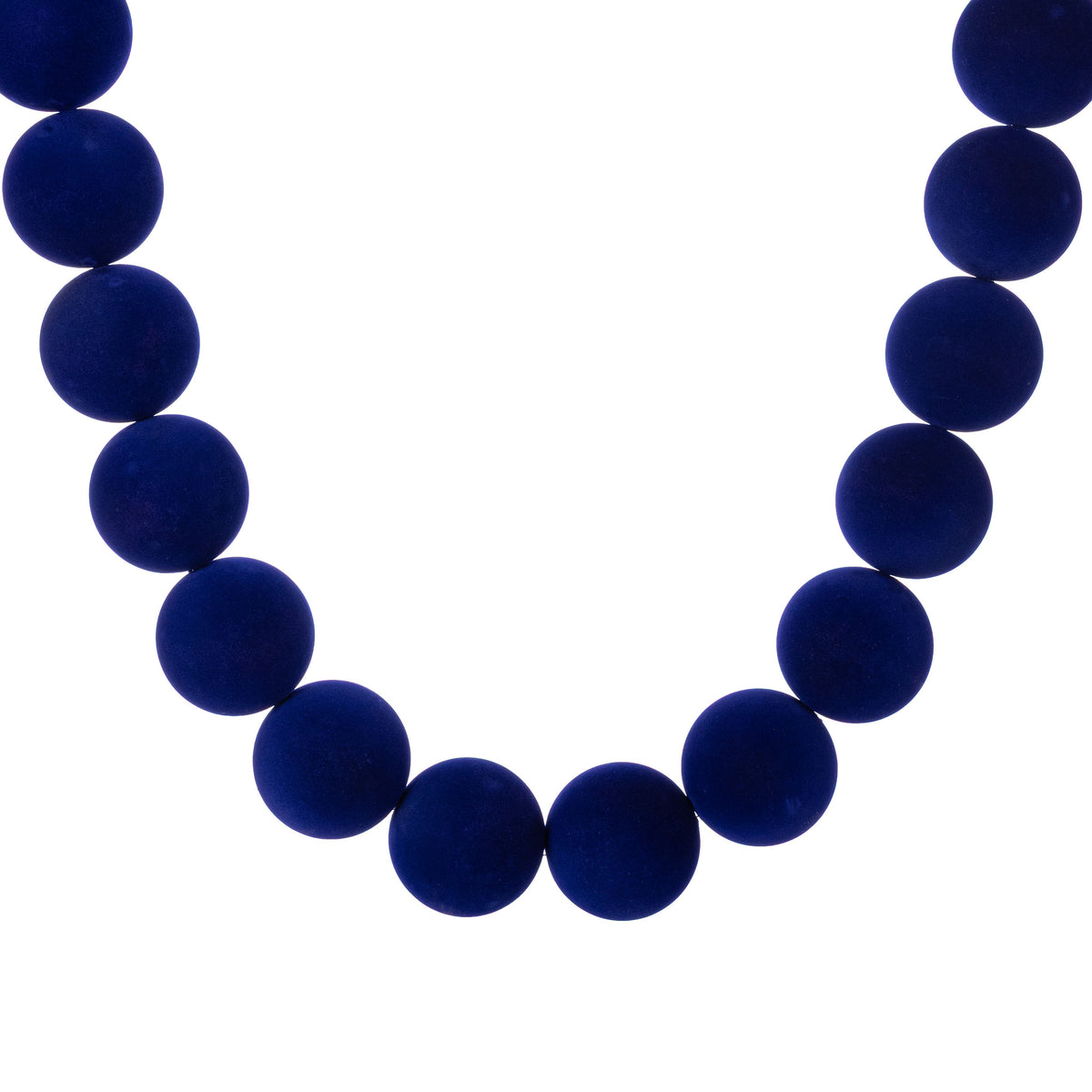 72" Flocked Ball Garland: 100mm Navy Blue (18 Balls) Item Number: XG915219