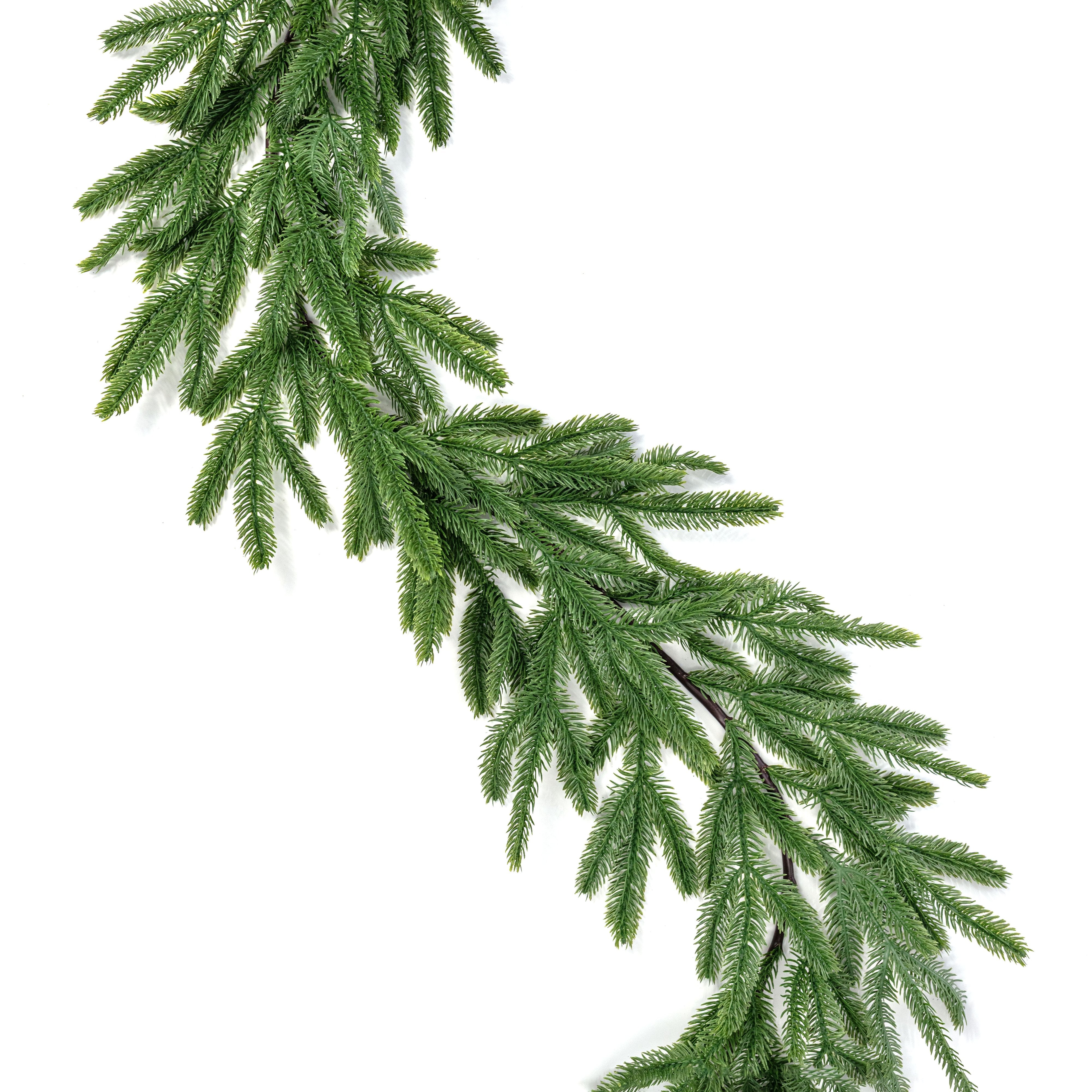 76" Soft Touch Mountain Pine Garland Item Number: 2833371GR