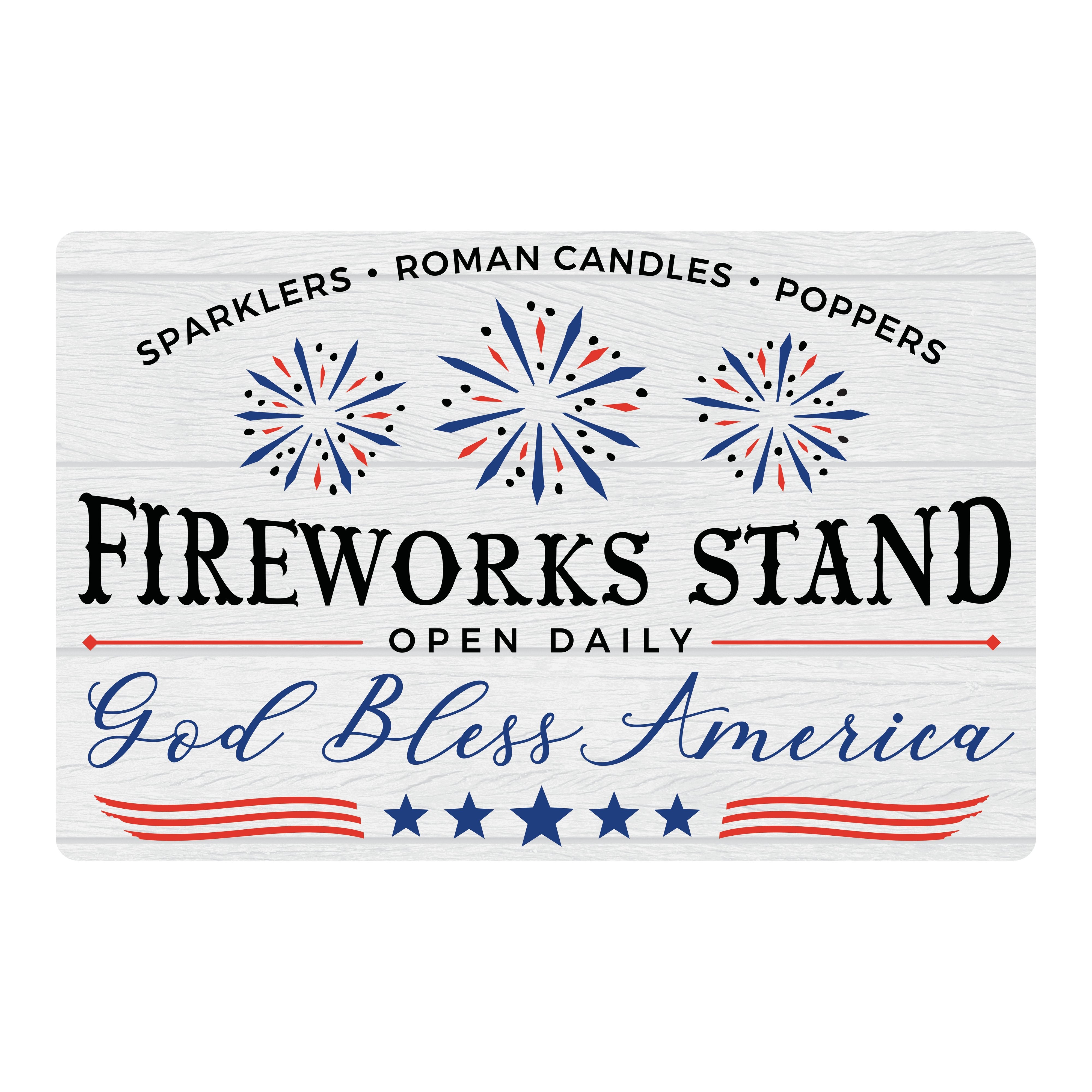 9.4" Waterproof Sign: Fireworks Stand Item Number: CD0908NH-094