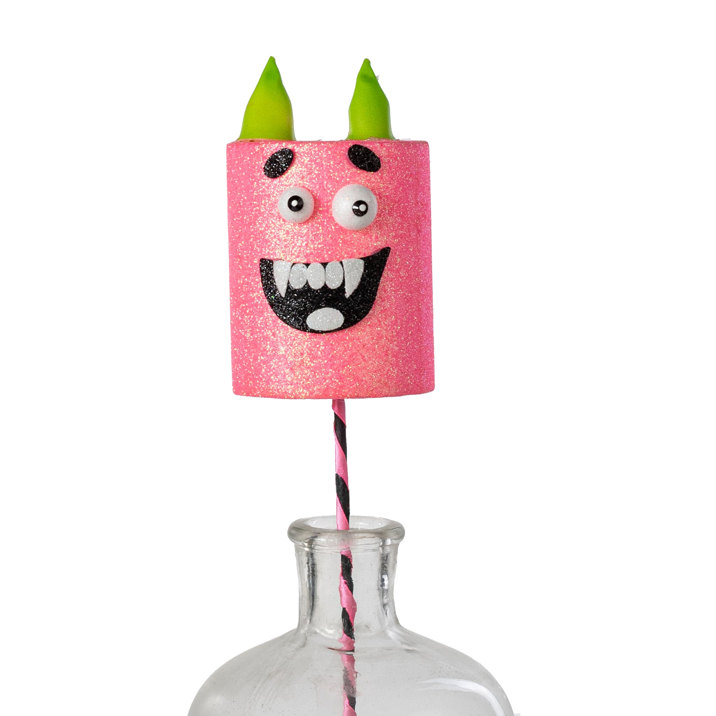 18" Evil Marshmallow Monster Pick: Pink