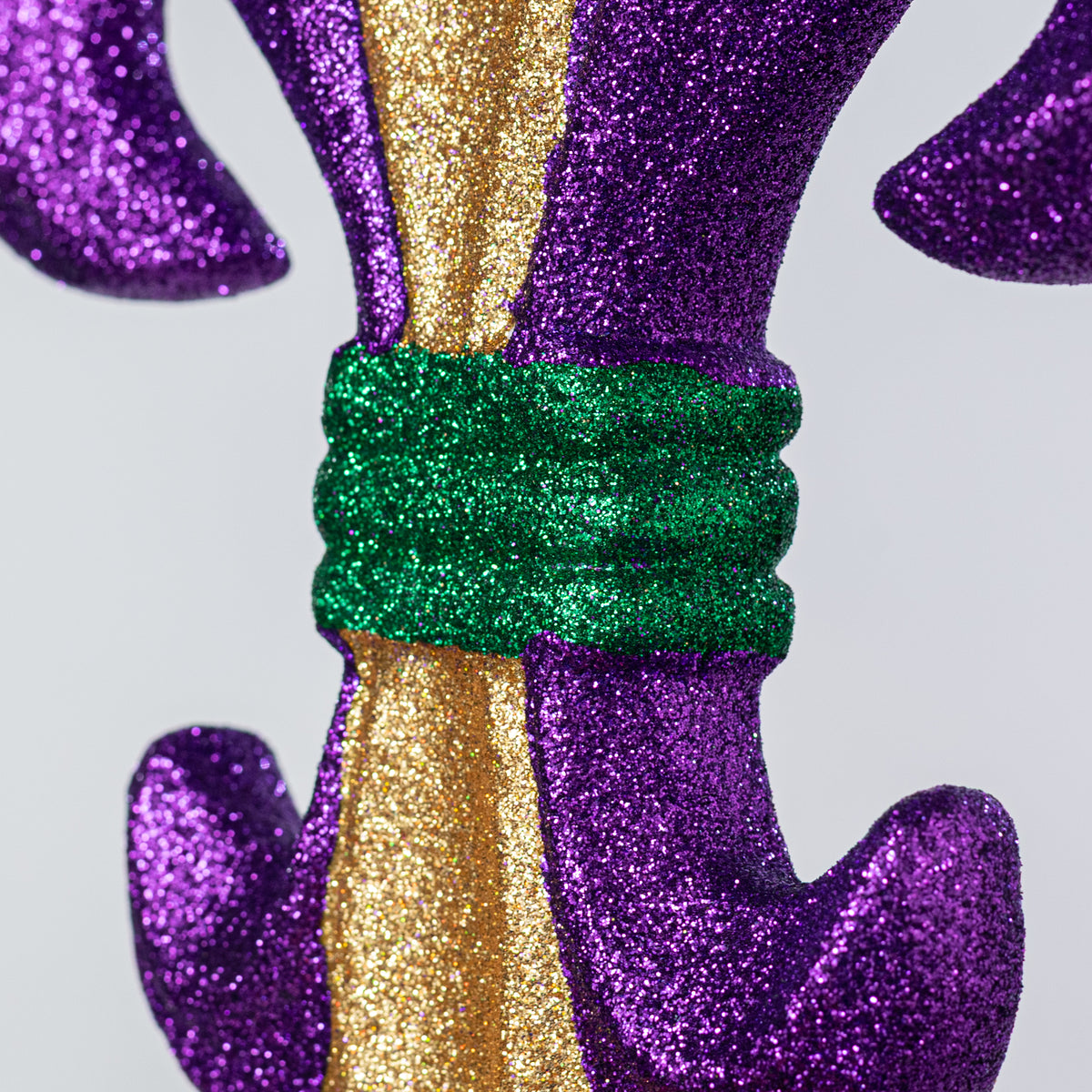 15" PGG Mardi Gras Fleur De Lis Decoration
