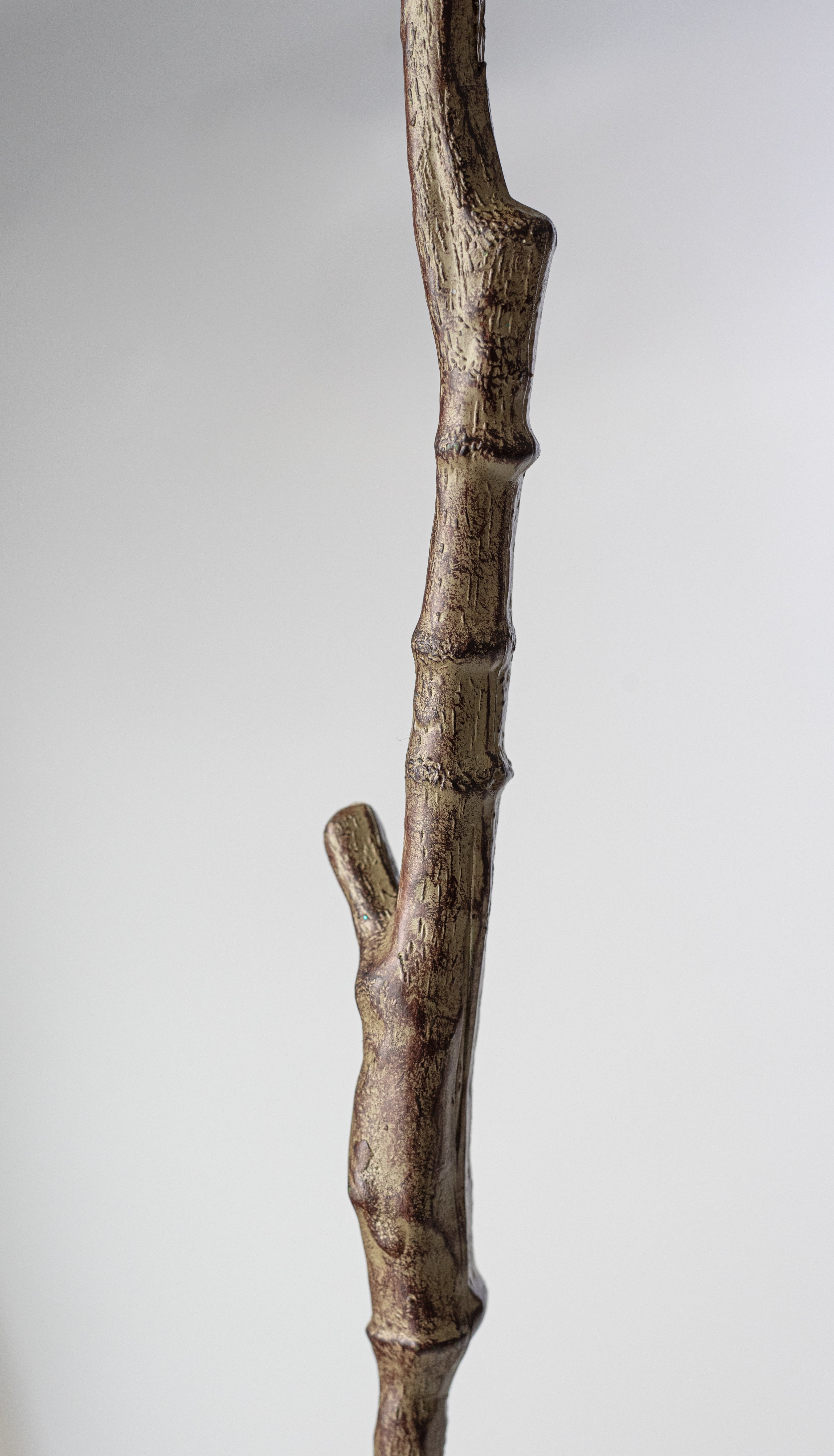30" Artificial Fig Leaf Branch