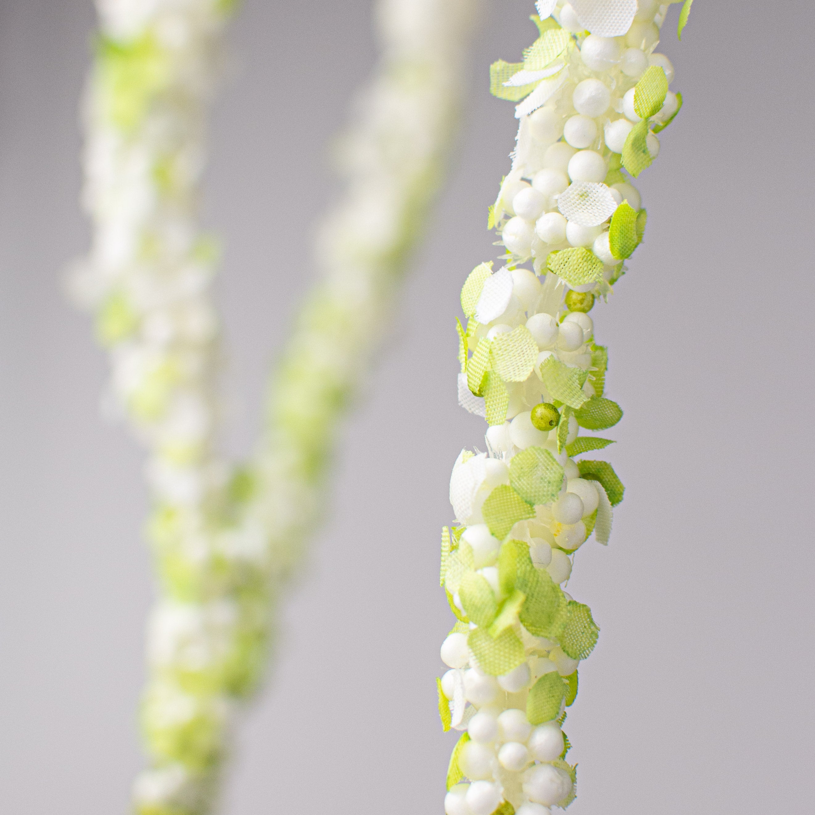 38" Amaranthus Hanging Spray: Cream Lifestyle Photo