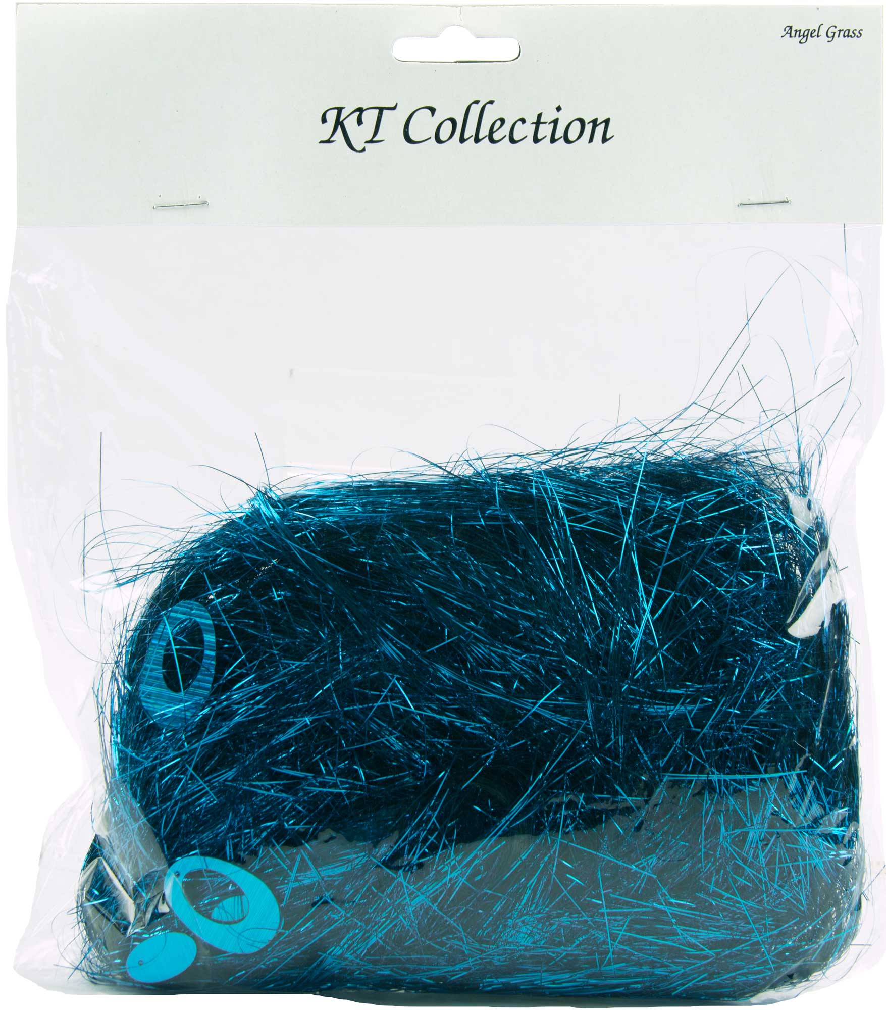 Angel Grass Shred: Turquoise Blue Lifestyle Photo