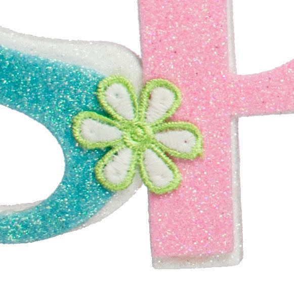 14" Appliqué Spring Cutout Sign detail photo 3