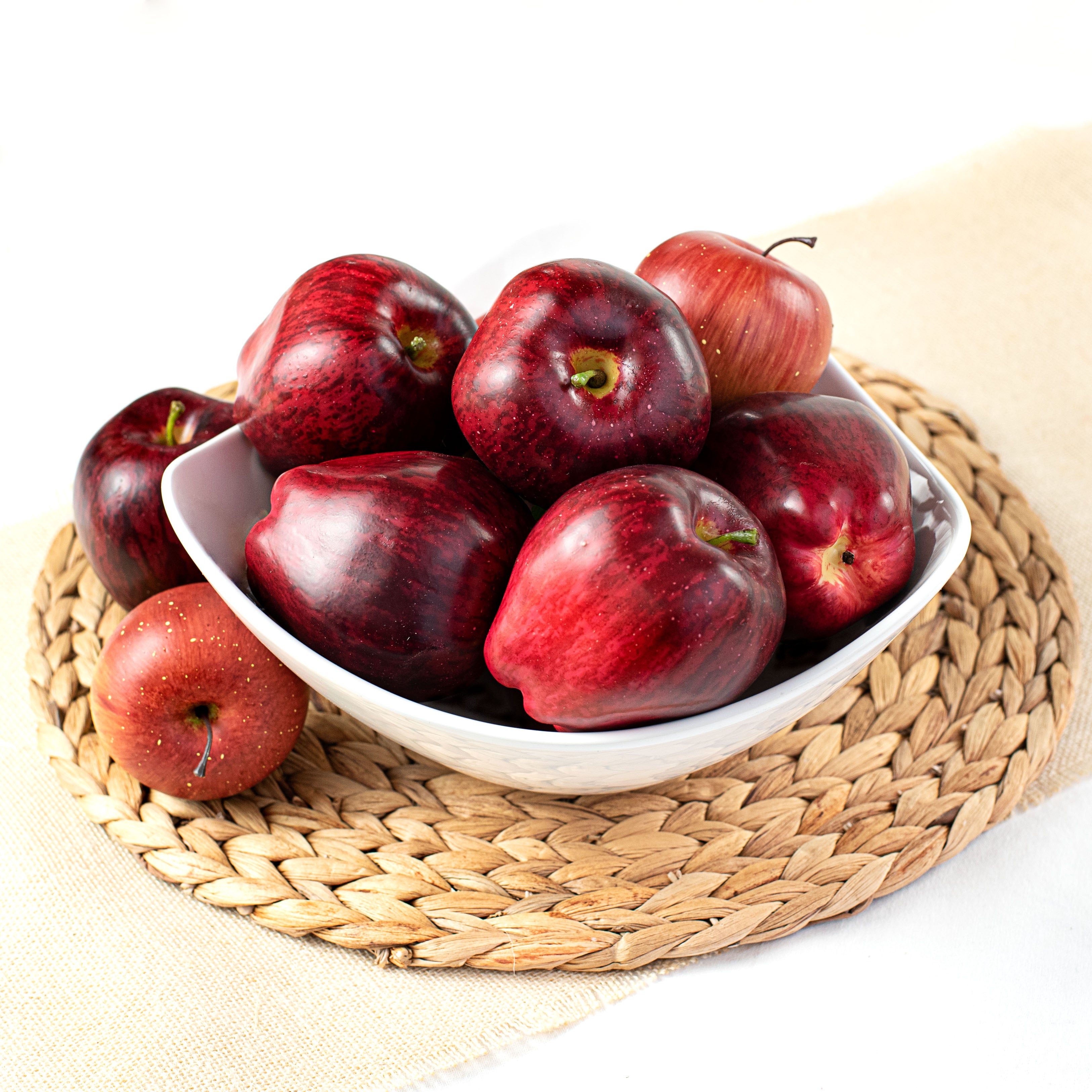 3.25" Artificial Red Delicious Apple Lifestyle Photo