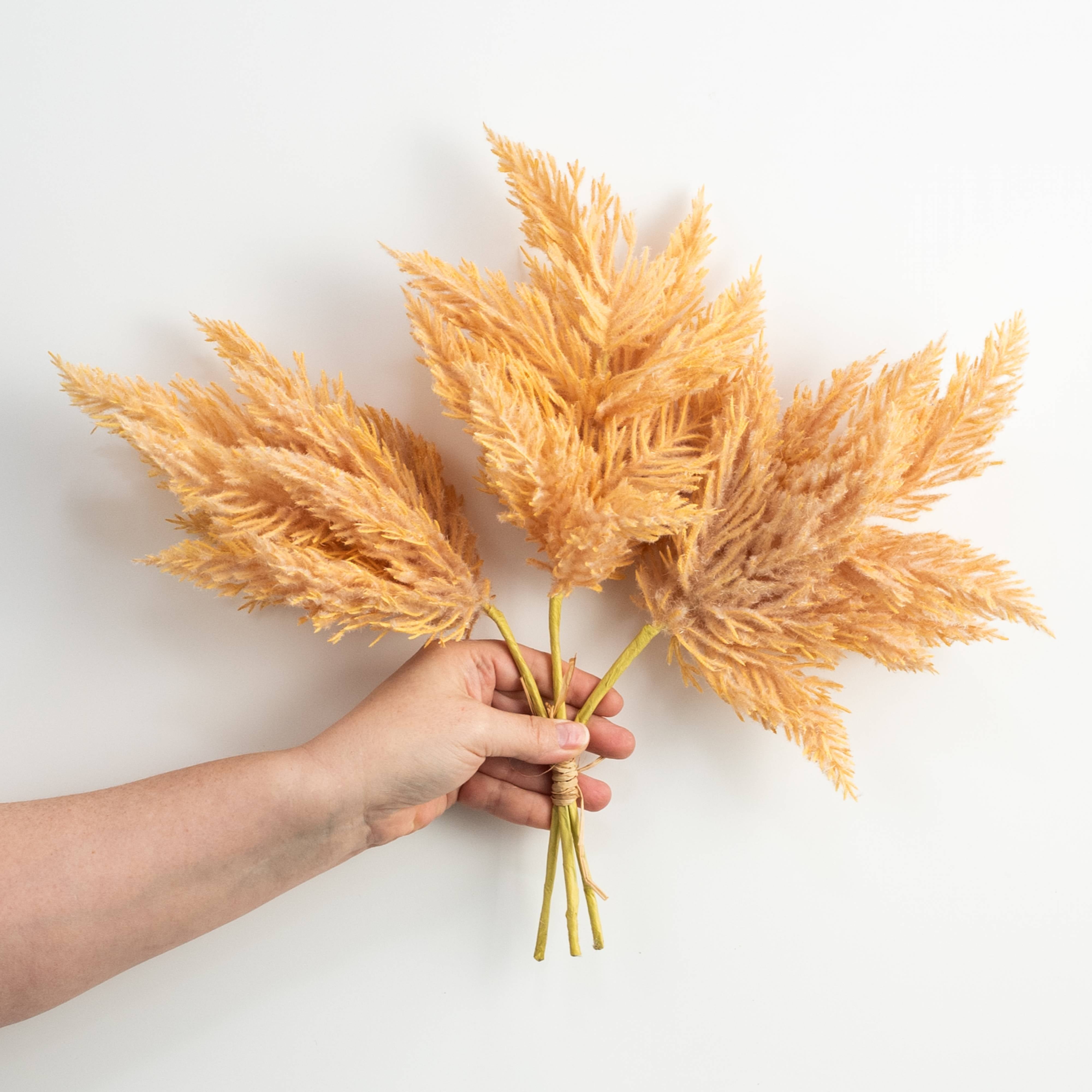 14" Astilbe Bundle: Light Brown detail photo 3