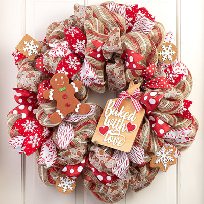 10" Baked with Love Chop Board Ornament Lifestyle Photo