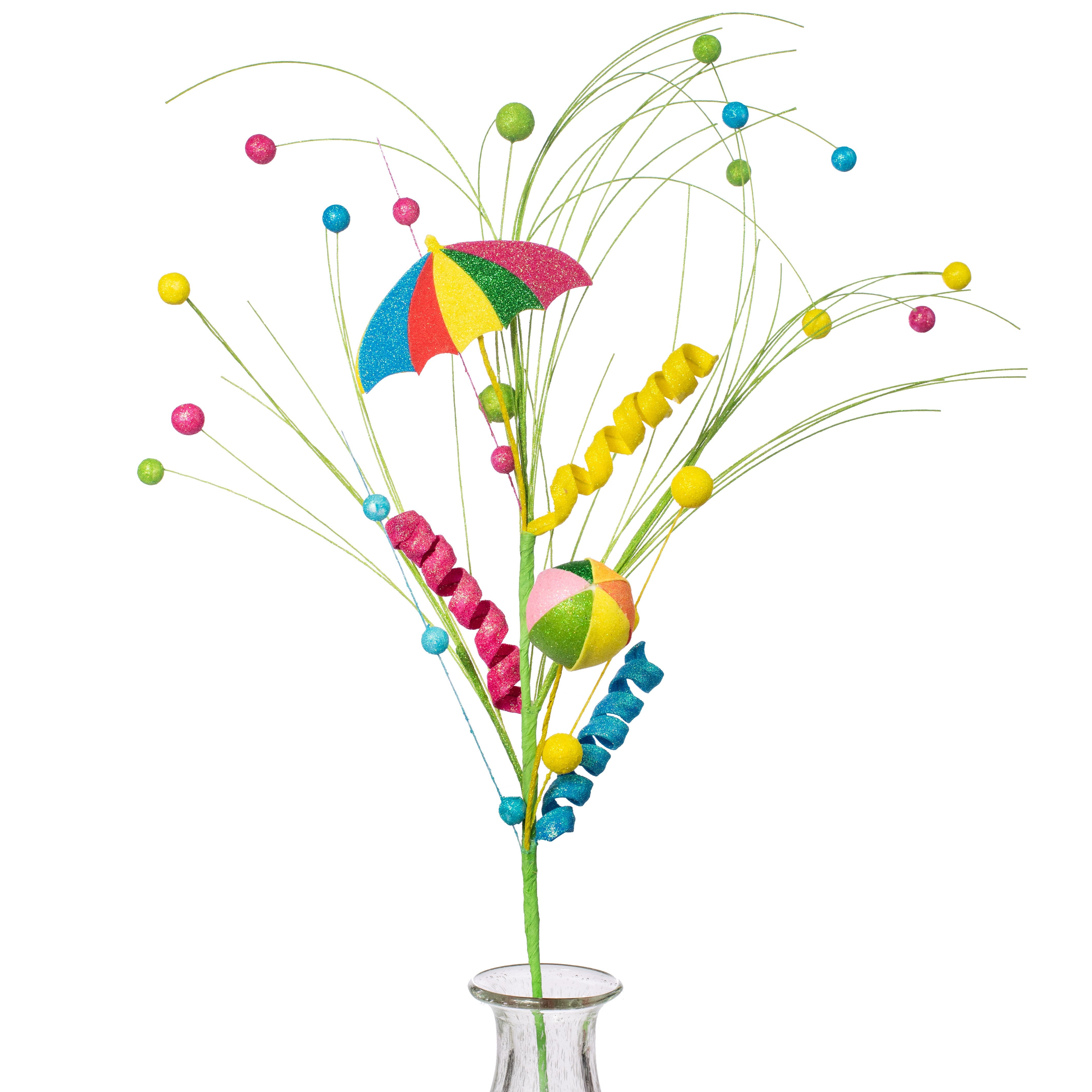 34" Beach Umbrella Ball Spray Item Number: 62394SUM